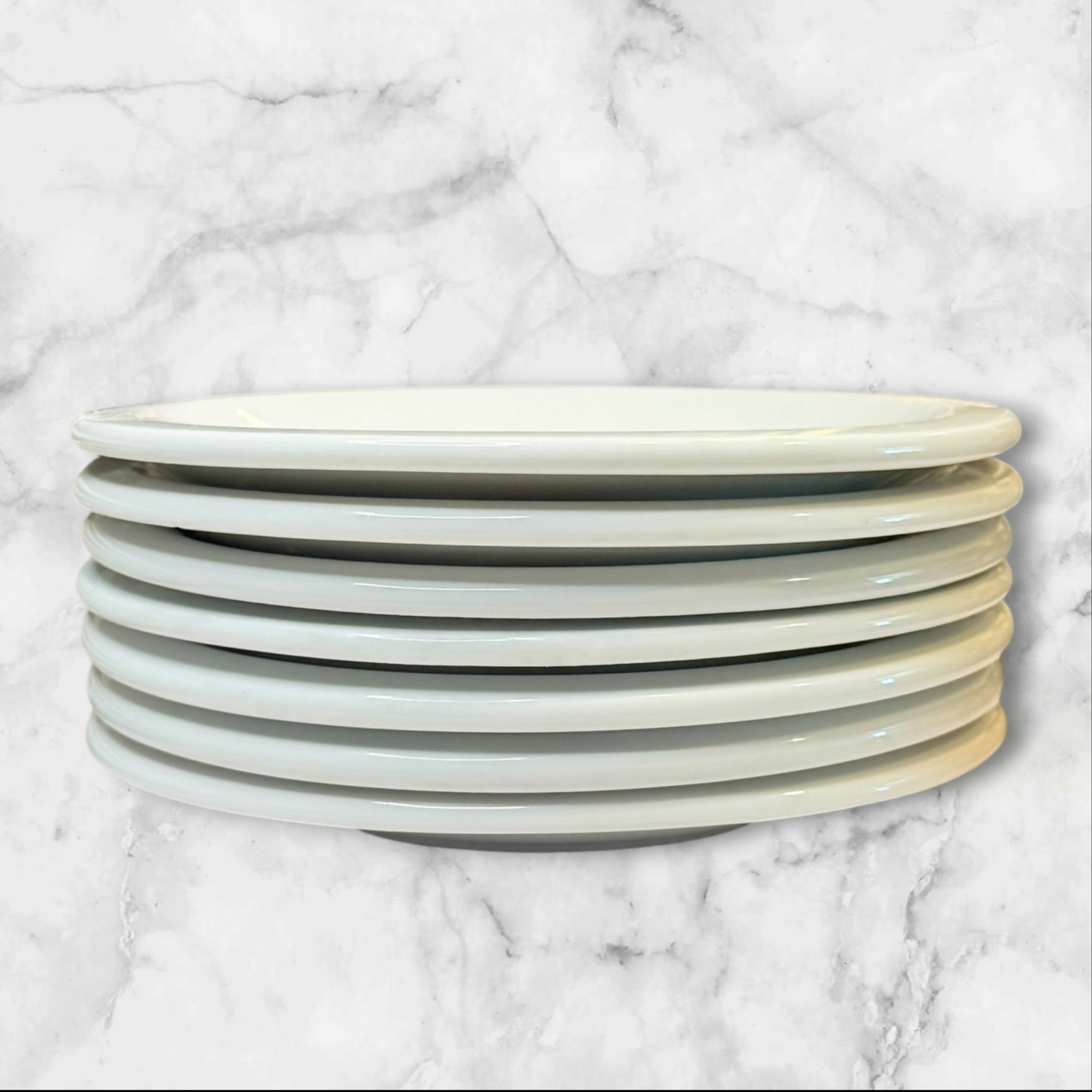 Pottery Barn Du Jour Suppertime Salad Plates | Set of 7 | Excellent
