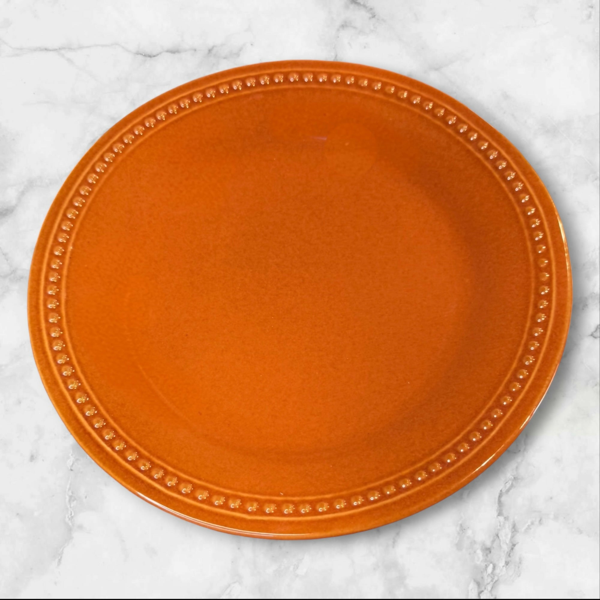Pier 1 Spice Route Nutmeg Salad Plates | Set of 4 | Excellent Condition