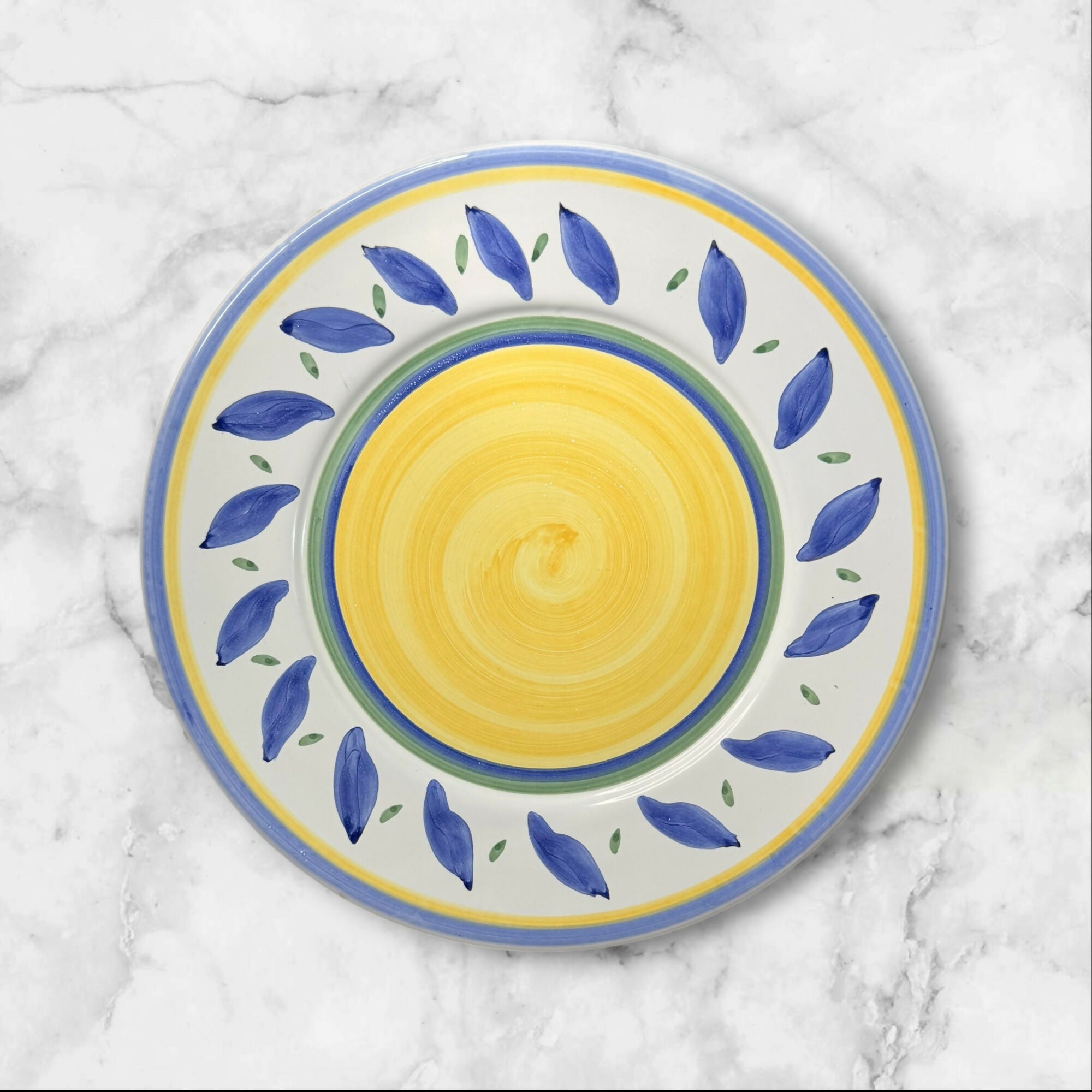 Williams Sonoma Tournesol Italy Dinner Plates | Set of 4 | Excellent Condition