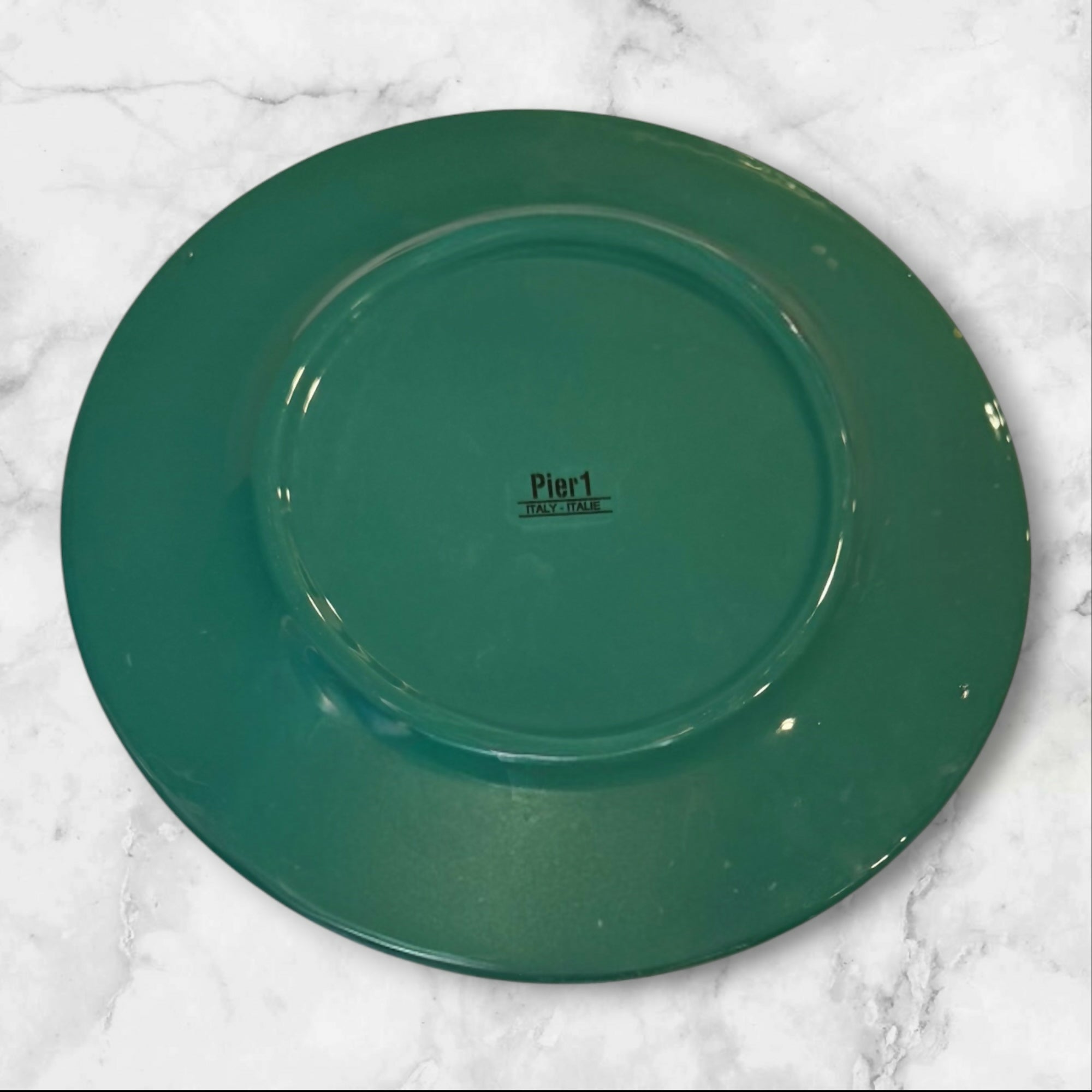 Pier 1 Italy Green Dinner Plates | Set of 6 | Great Condition