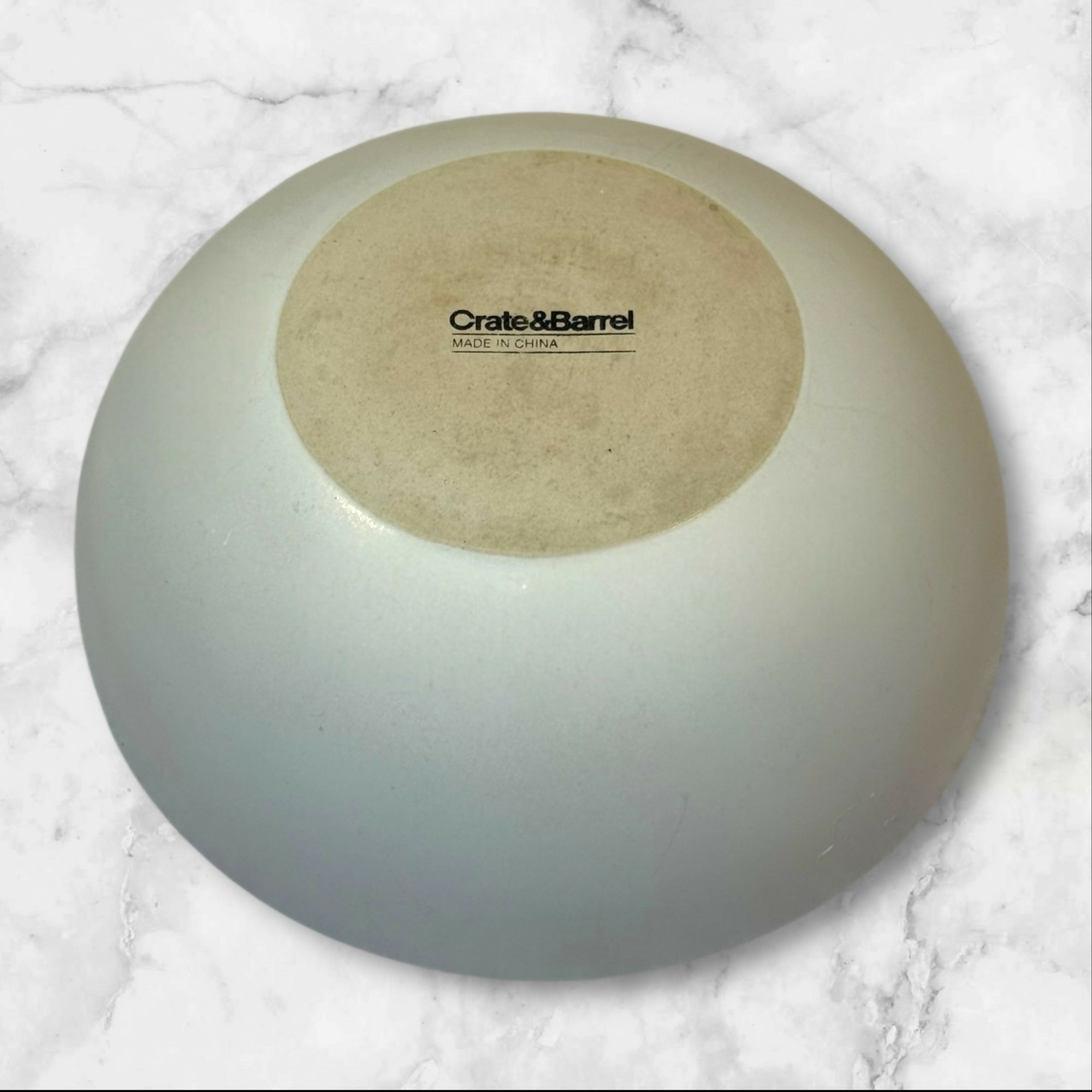 Crate & Barrel Cream Off-White Bowls | Set of 4 | 5.9” | Gently Used | China