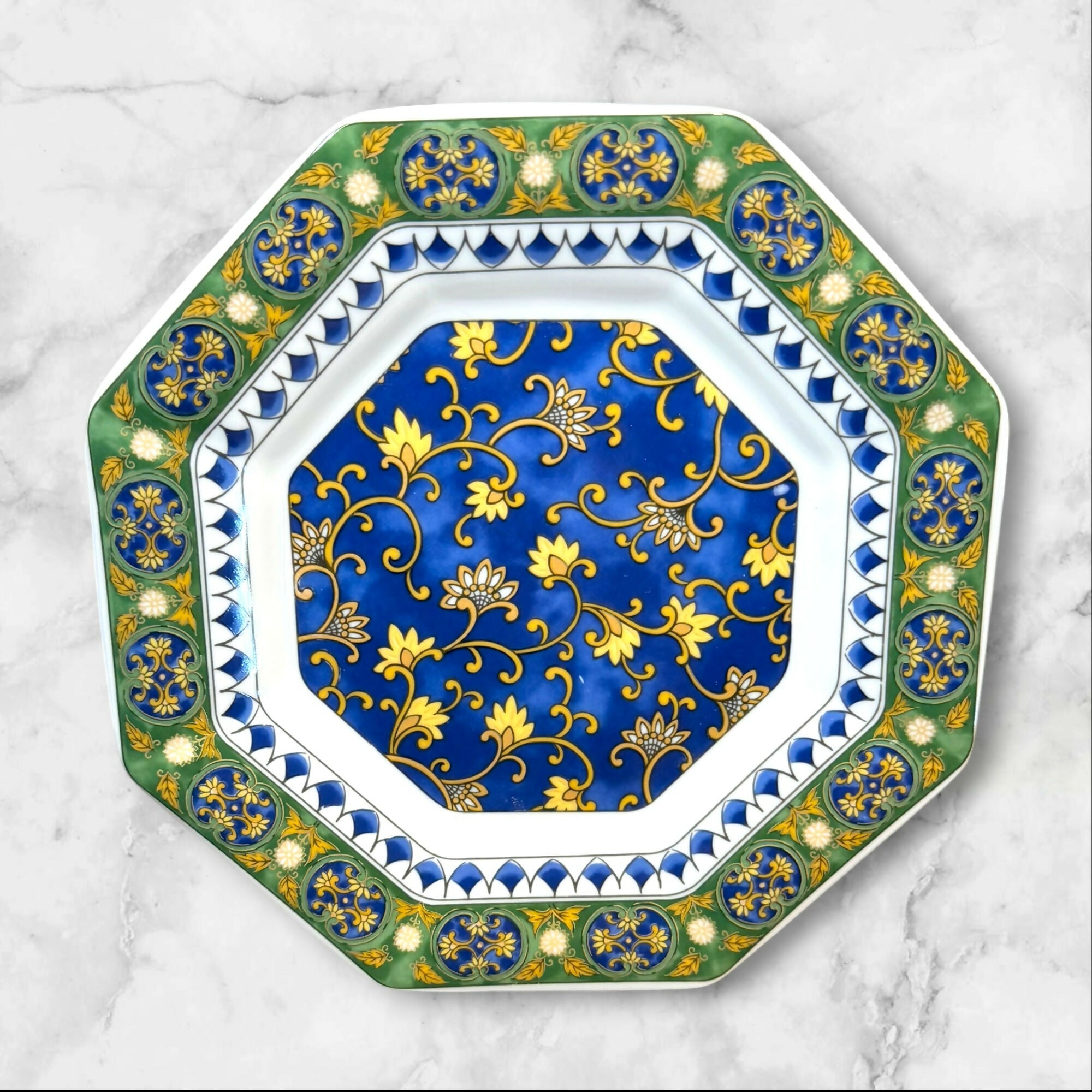 The Tuscany Collection Arabesque Salad Plates Set of 4 Excellent Condition