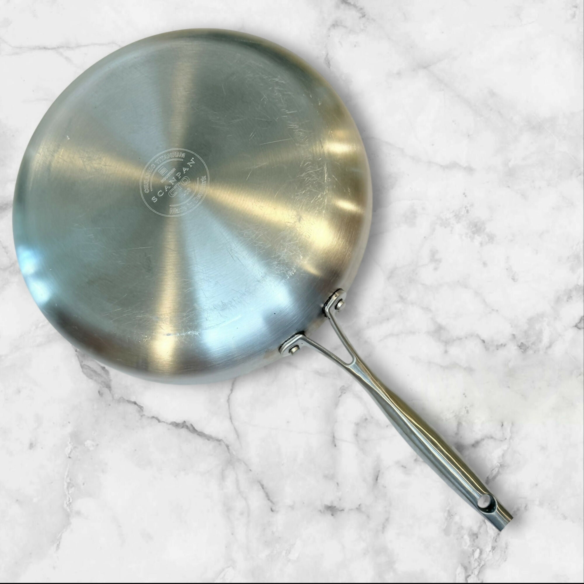 Scanpan CTQ Ceramic Titanium Fry Pan | 12.75 Inch | Good Condition