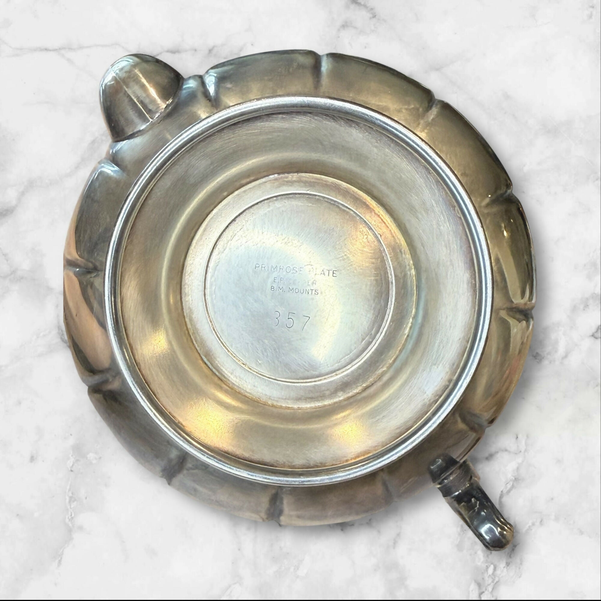 Primrose Plate Silver Plated Coffee Pot 357 | Vintage | Good Condition