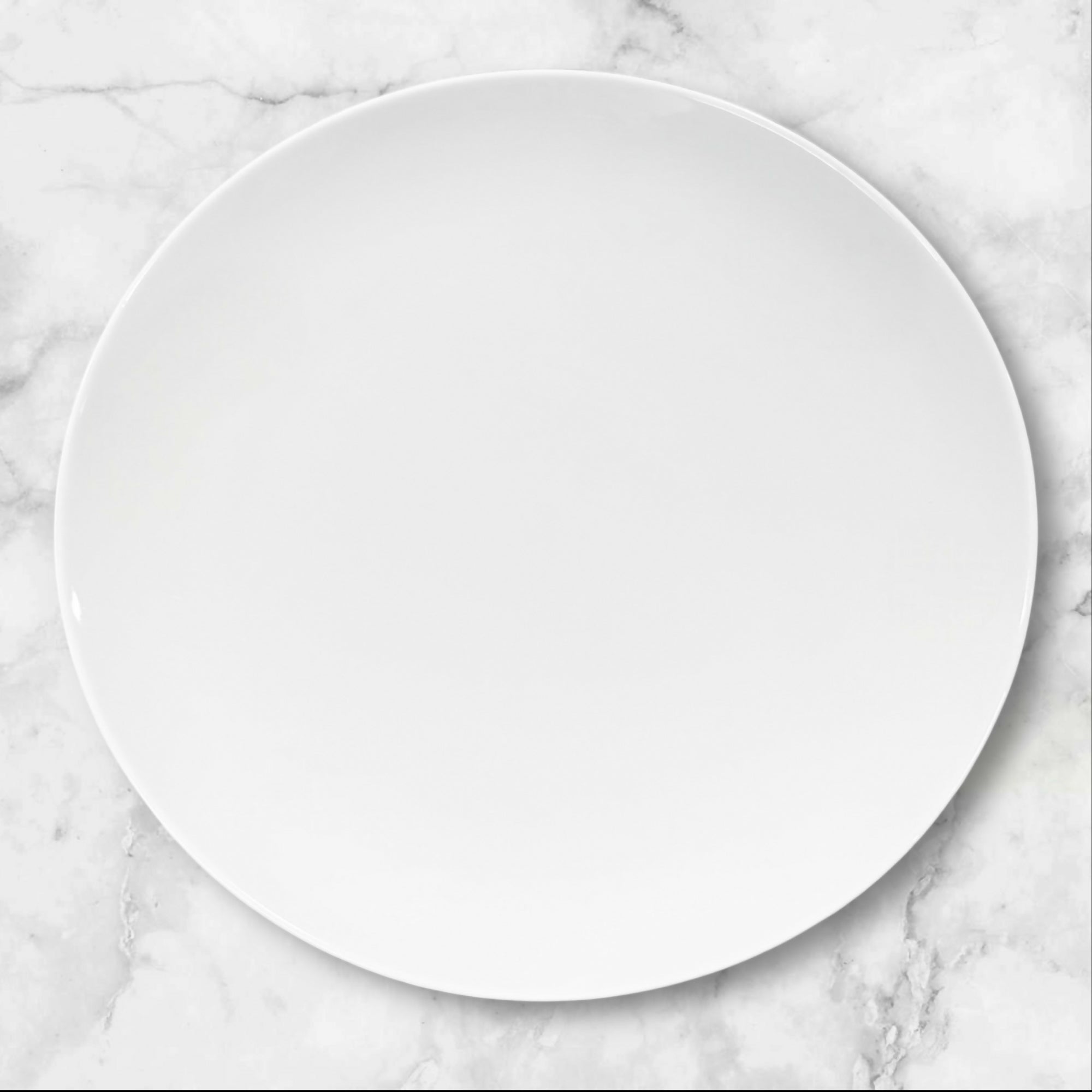 Crate & Barrel White Salad Plates | Set of 4 | Excellent Condition