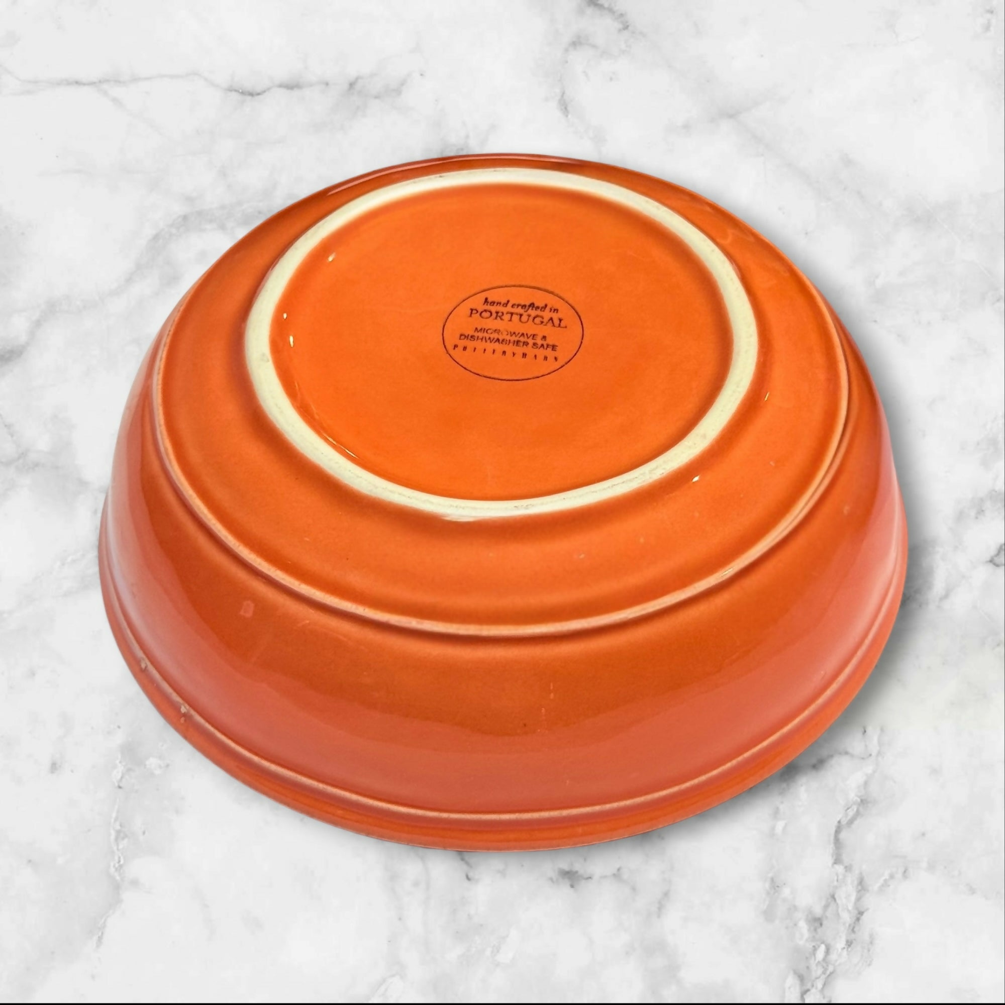 Pottery Barn Cambria Persimmon Coupe Soup Bowls | Set of 2 | Excellent