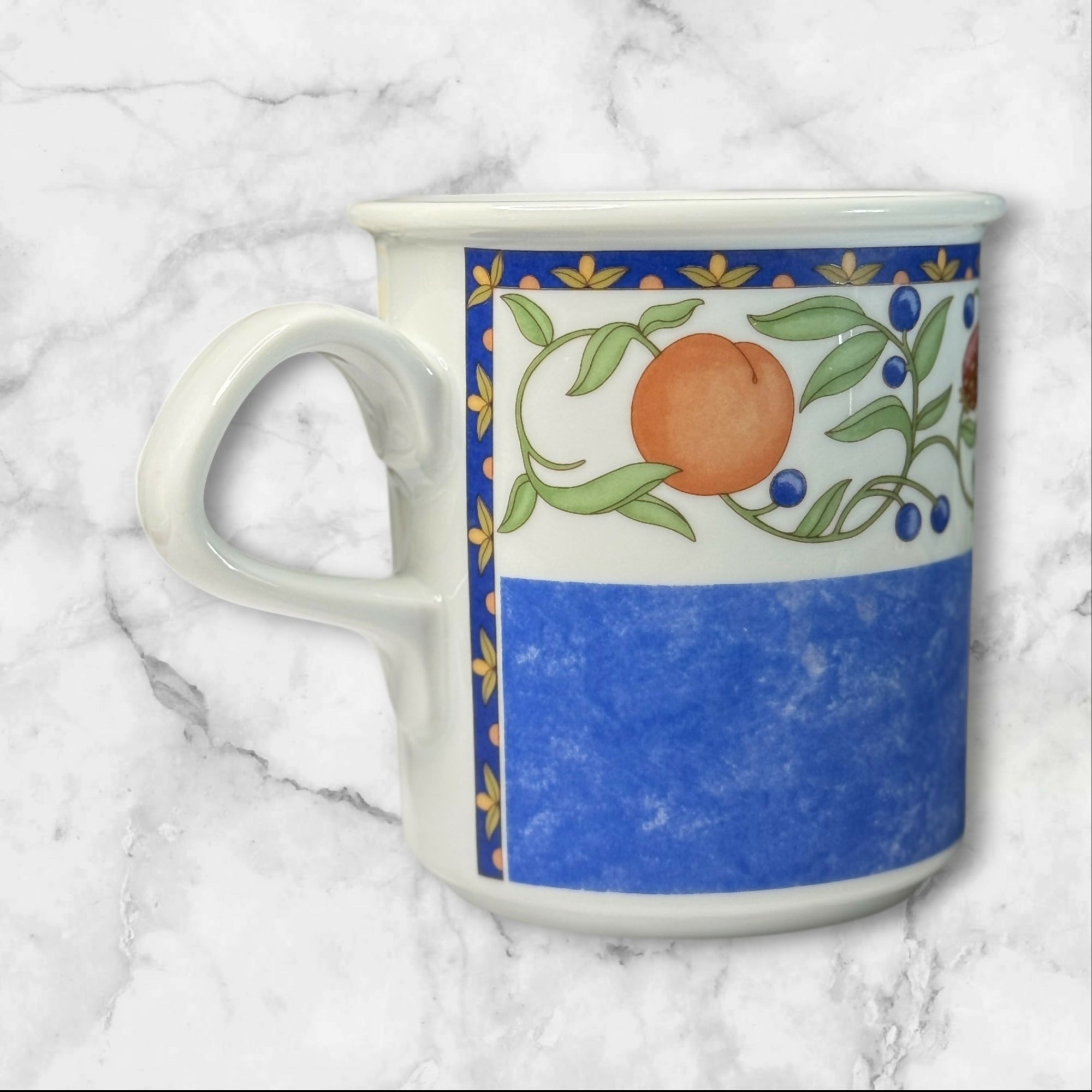 Dansk Fiance Fruits Mug & Kobenhavn Saucer Set | 2 Sets | Excellent Condition