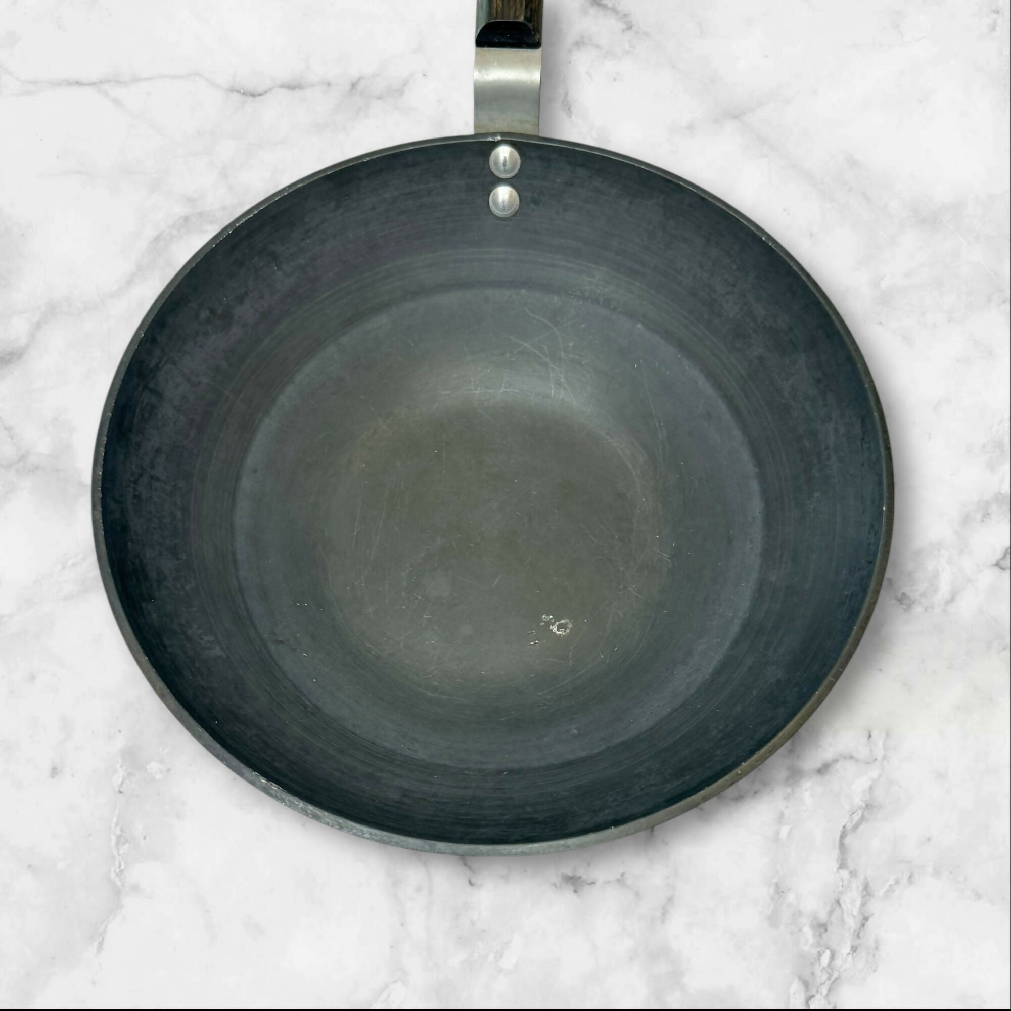 Commercial Aluminum NSF Steel Fry Pan Wok Style | Gently Used | Vintage USA