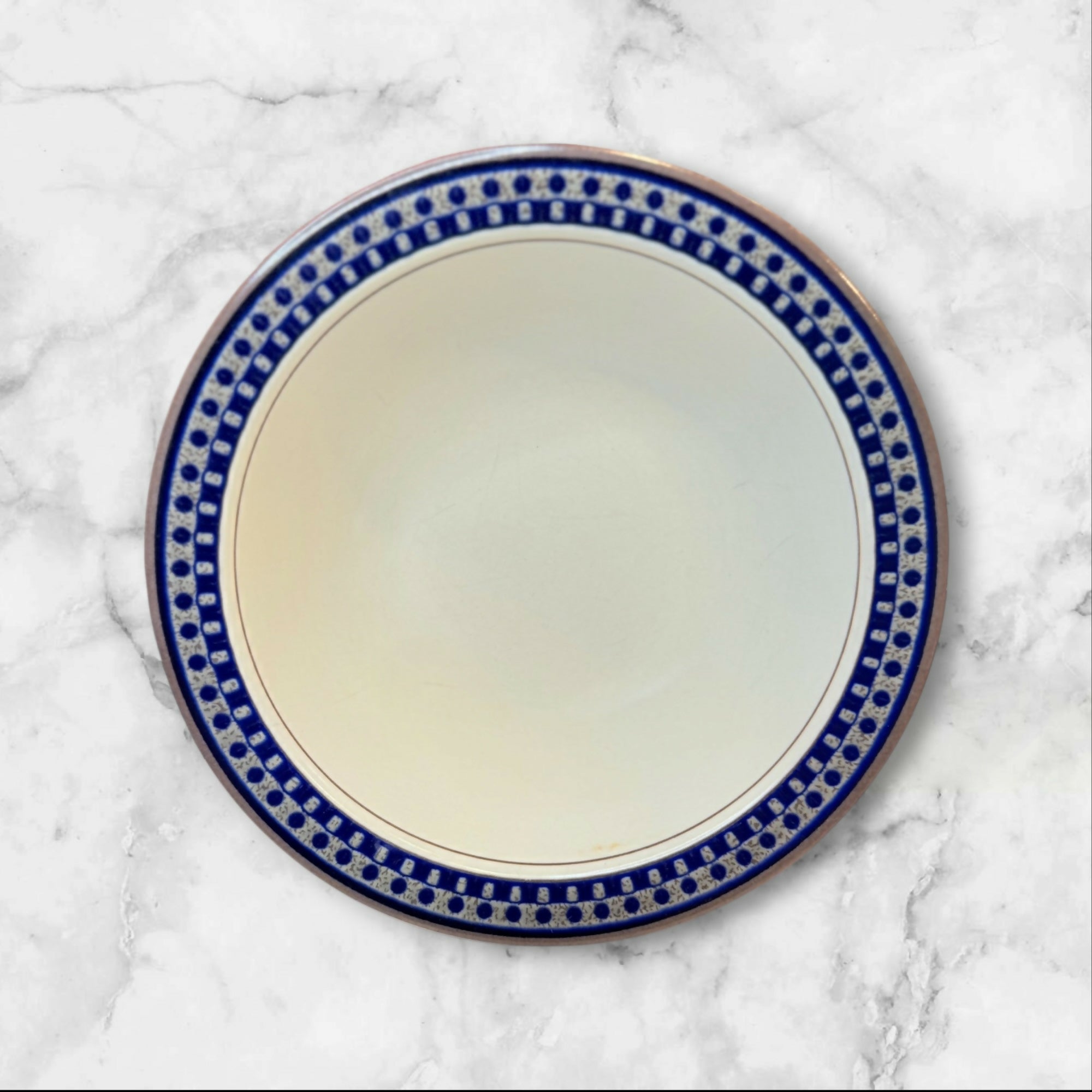 Mikasa Aztec Blue Fruit Dessert Bowls Set of 4 | Good Condition