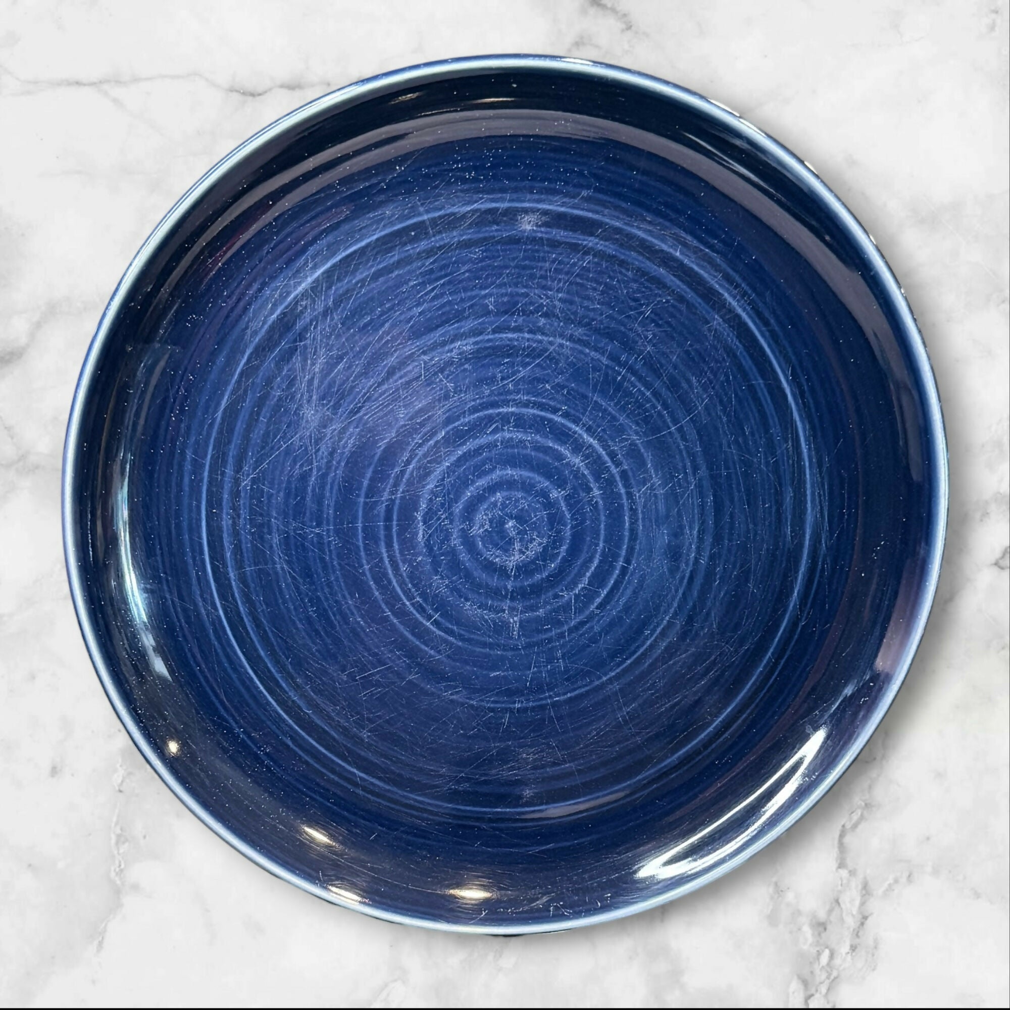 Pottery Barn Joshua Blue Dinner Plates | Set of 6 | Gently Used