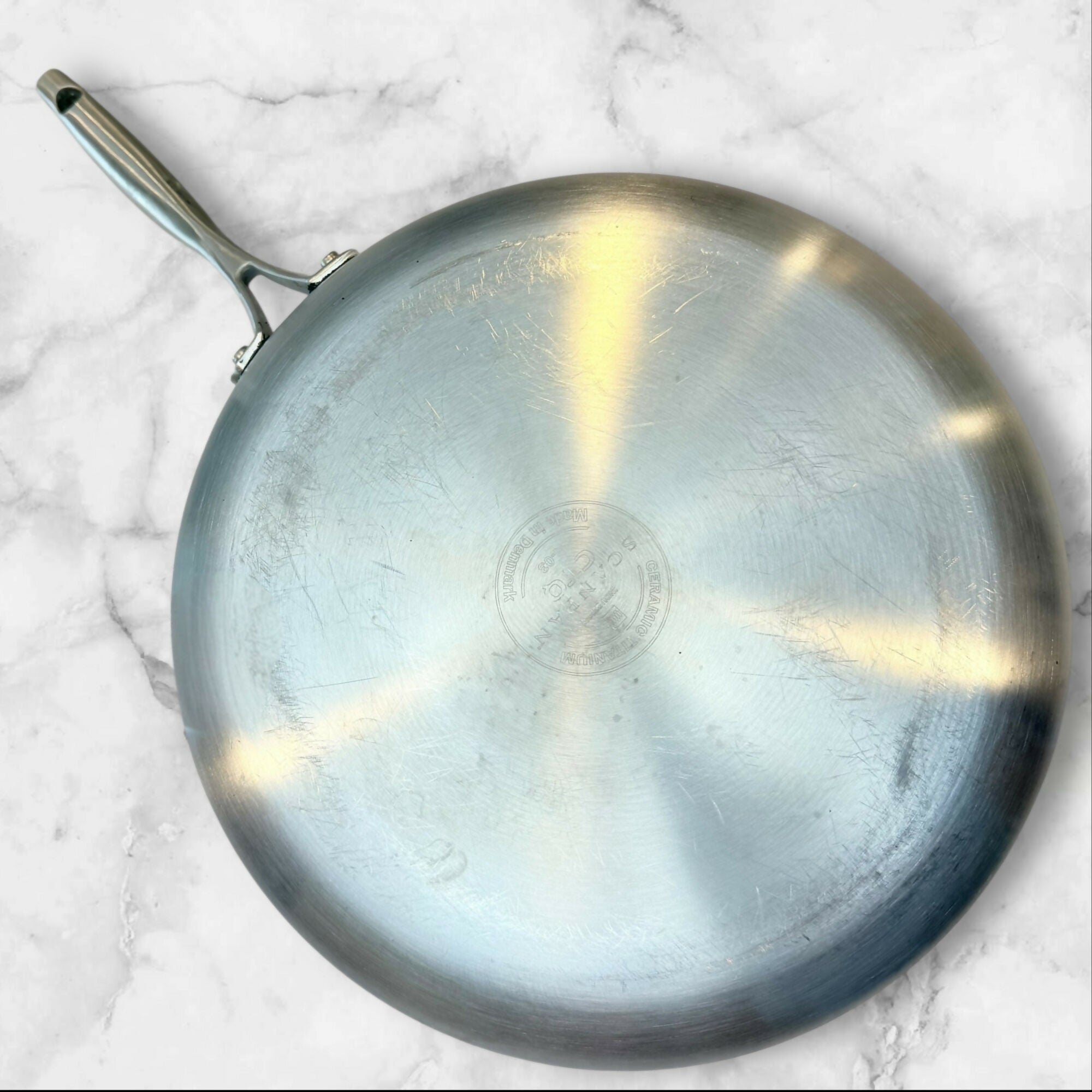 Scanpan CTQ Ceramic Titanium Fry Pan | 12.75 Inch | Good Condition