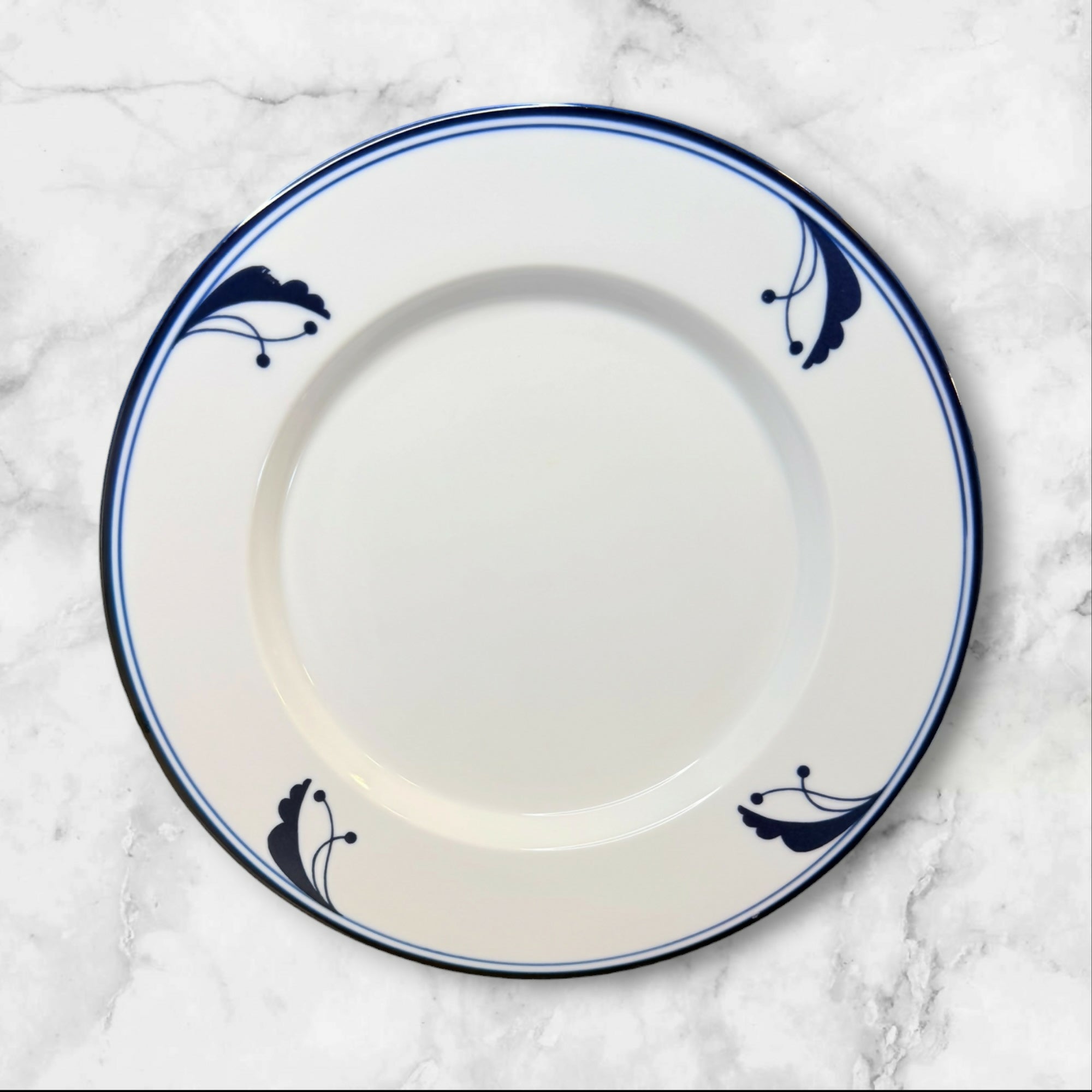 Dansk Bayberry Blue Salad Plates | Set of 2 | Excellent Condition