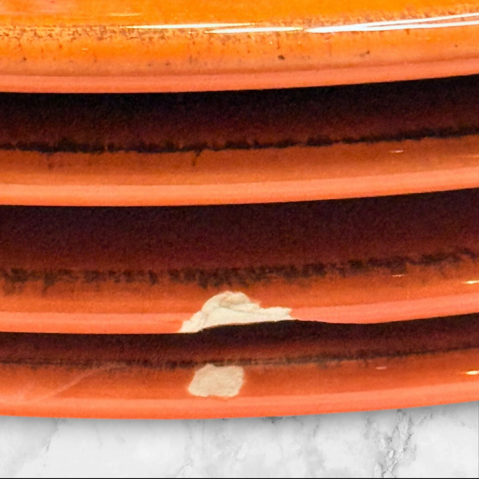 Pier 1 Toscana Terracotta Dinner Plates Made in Italy | Set of 4 | Good Condition