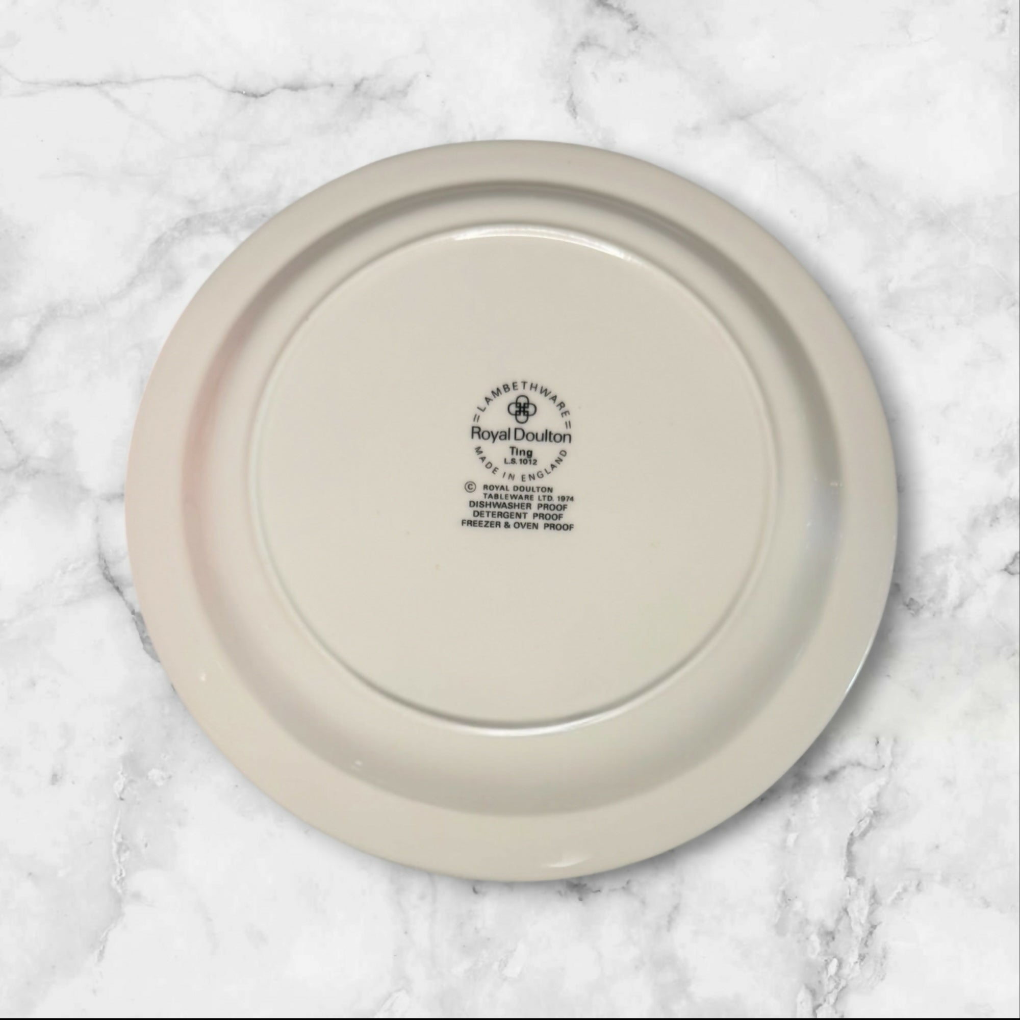 Royal Doulton Ting Brown Salad Plates | Set of 7 | Excellent Condition