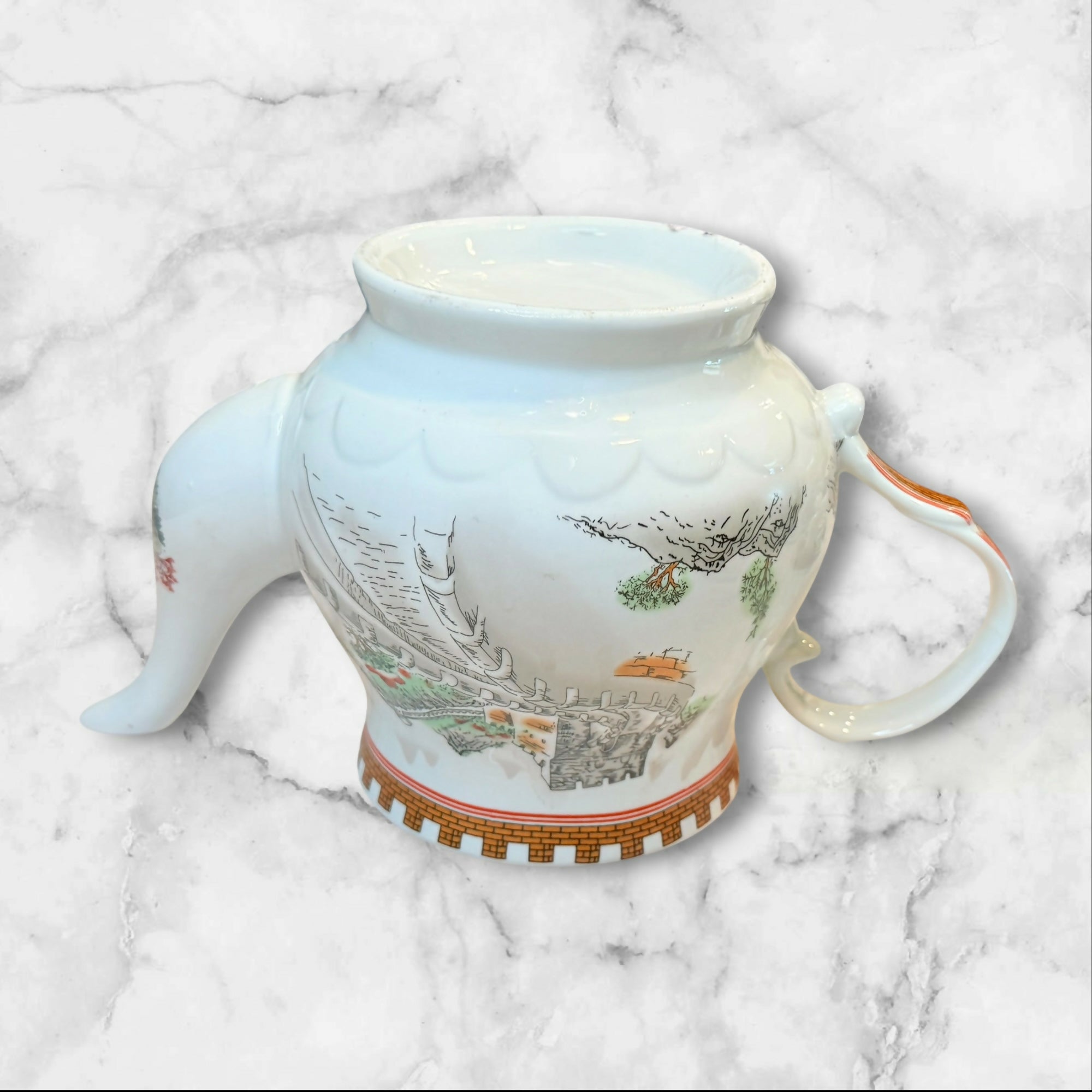 Yifaciyi Great Wall Porcelain Teapot | Lidded Tea Pot | Great Condition