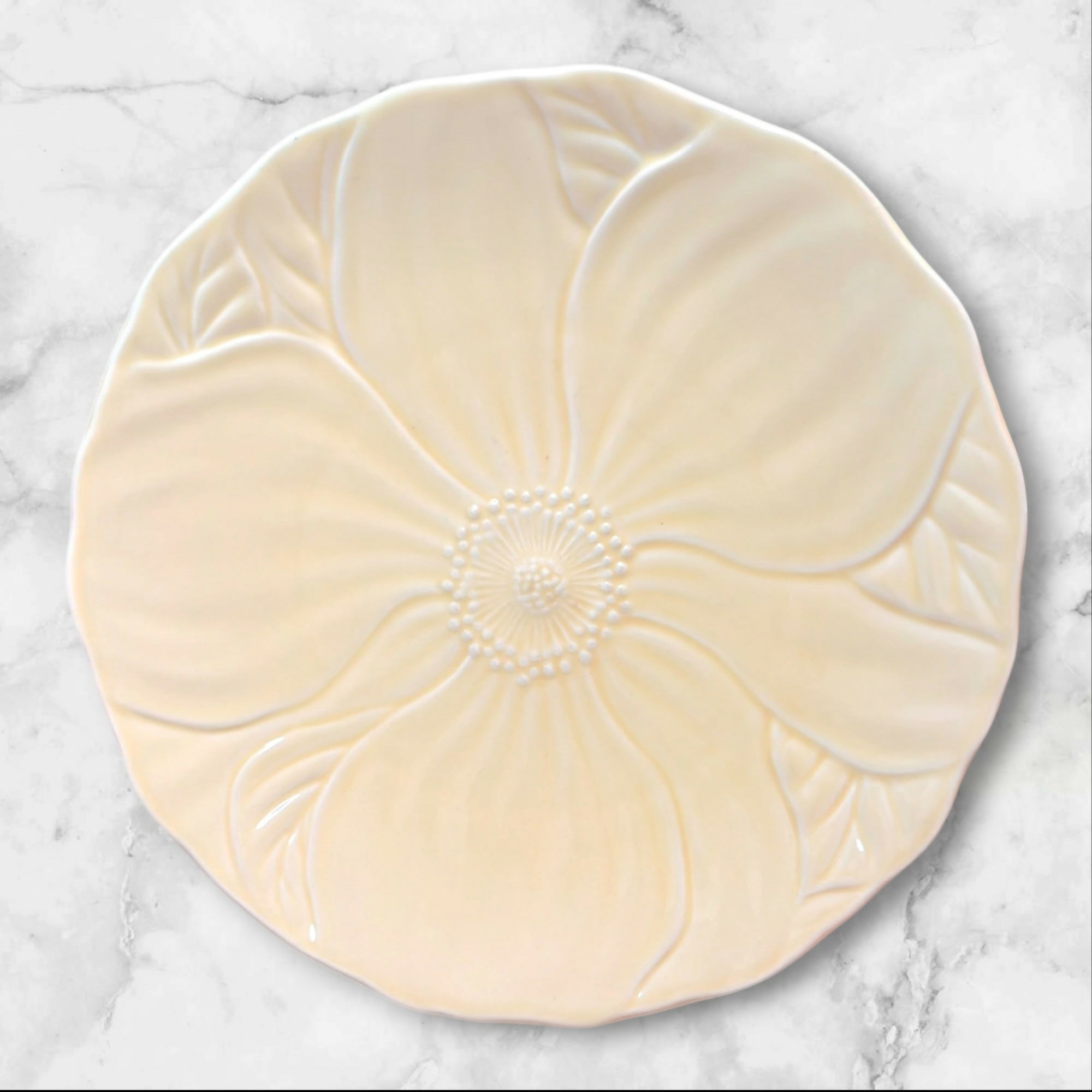 Mikasa Country Manor Saffron Salad Plates | Set of 4 | Excellent Condition