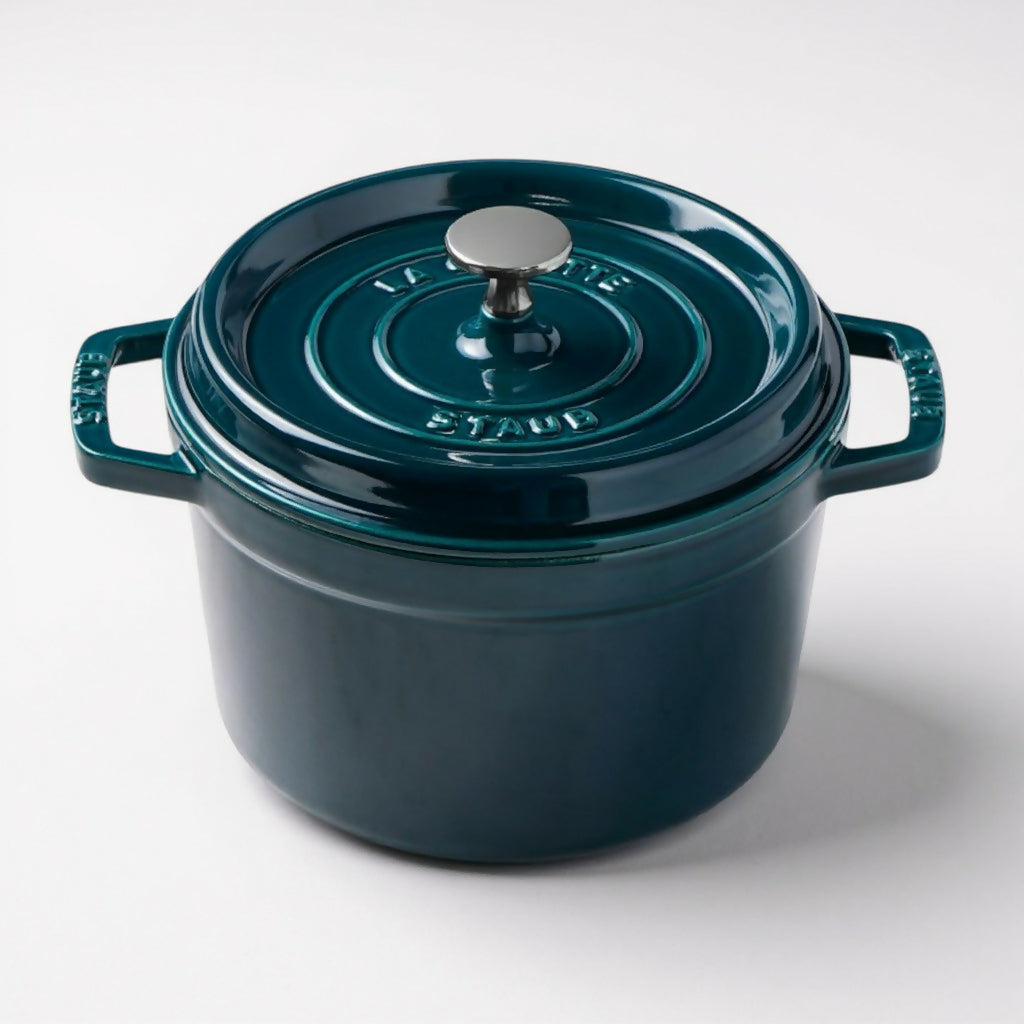 Staub La Mer Qt Round Cocotte New in Box Kitchen Switchen Resale