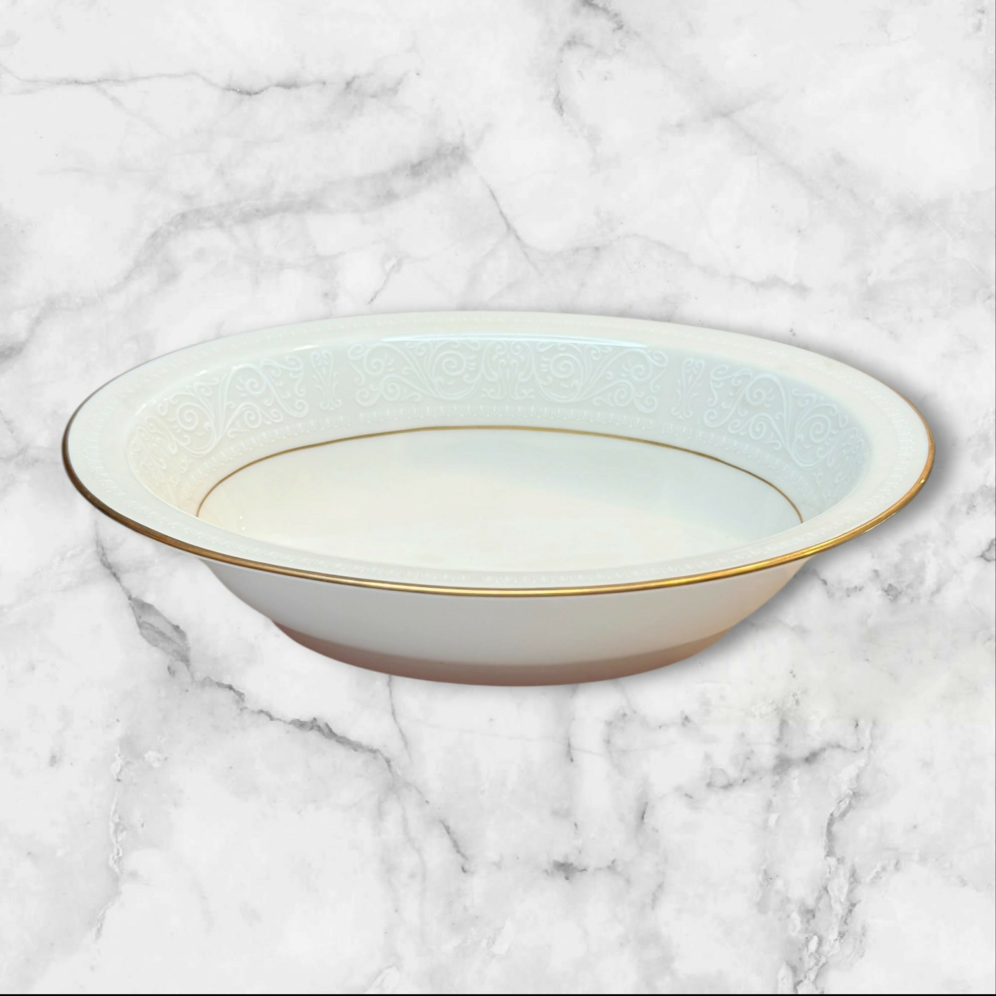 Noritake Tulane Oval Vegetable Serving Bowl 10 Inch | Excellent Condition