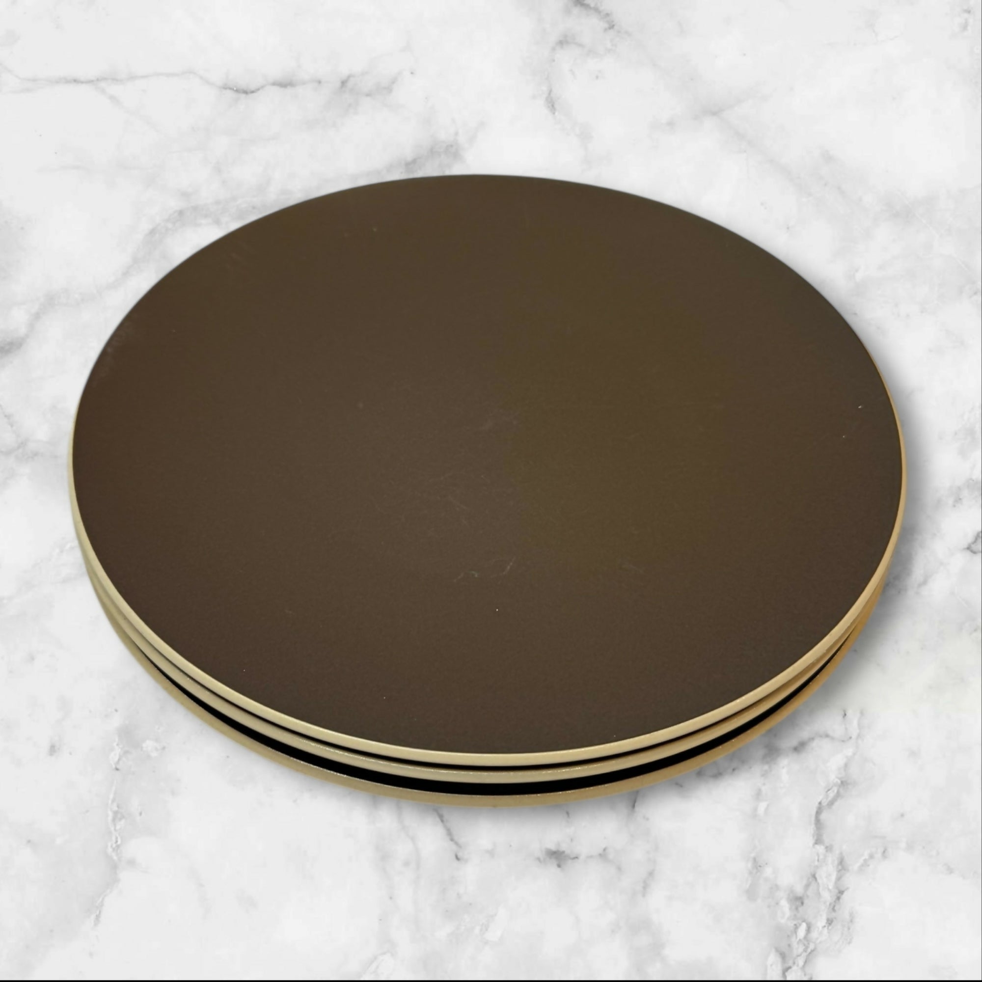 Vera Wang Wedgwood Naturals Fig Dinner Plates | Set of 3 | Good Condition