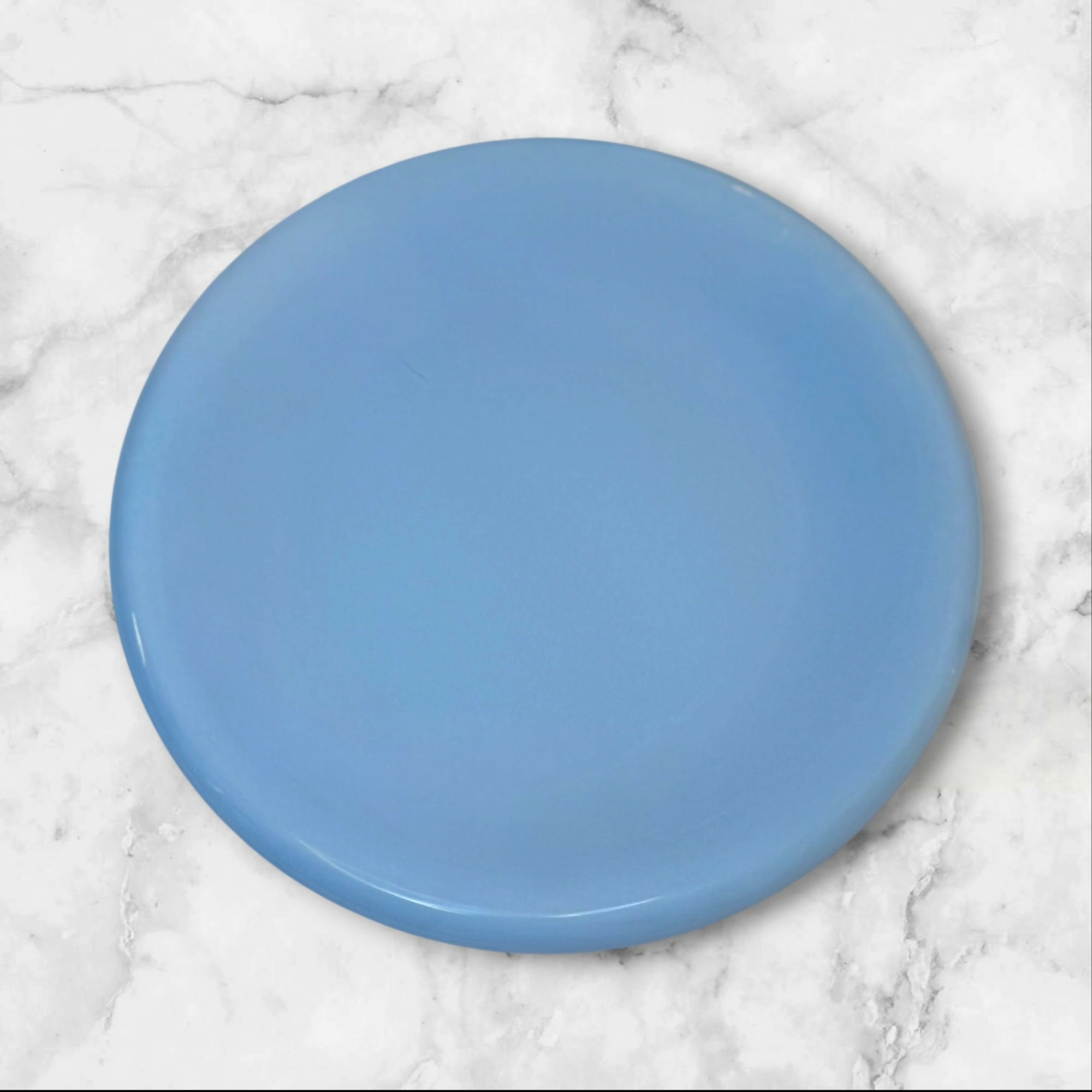 Baker Hart & Stuart Blue Stoneware Salad Plates | Set of 4 | Excellent Condition
