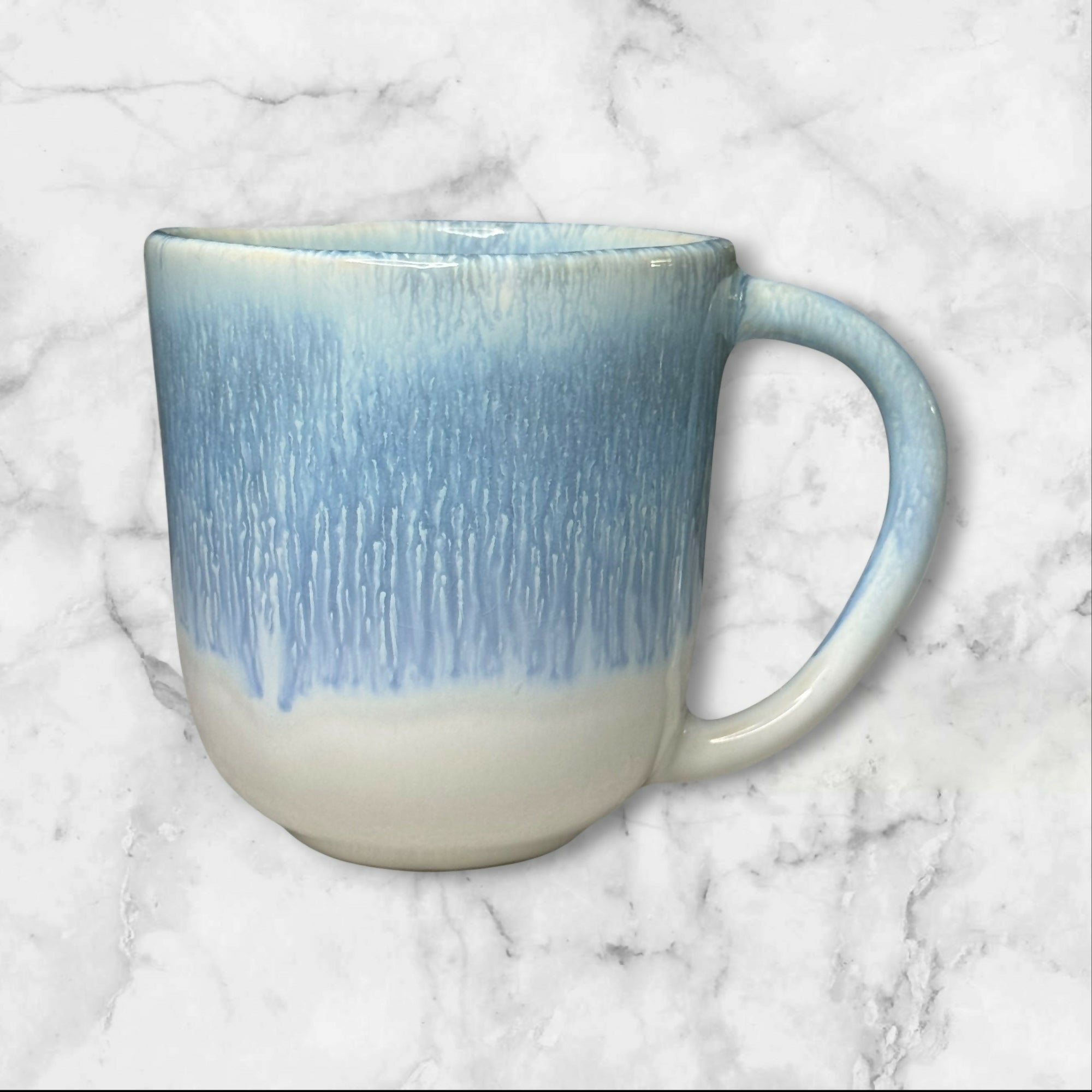 Crate & Barrel Caspian Blue Stoneware Mug | Single Replacement | Excellent Condition
