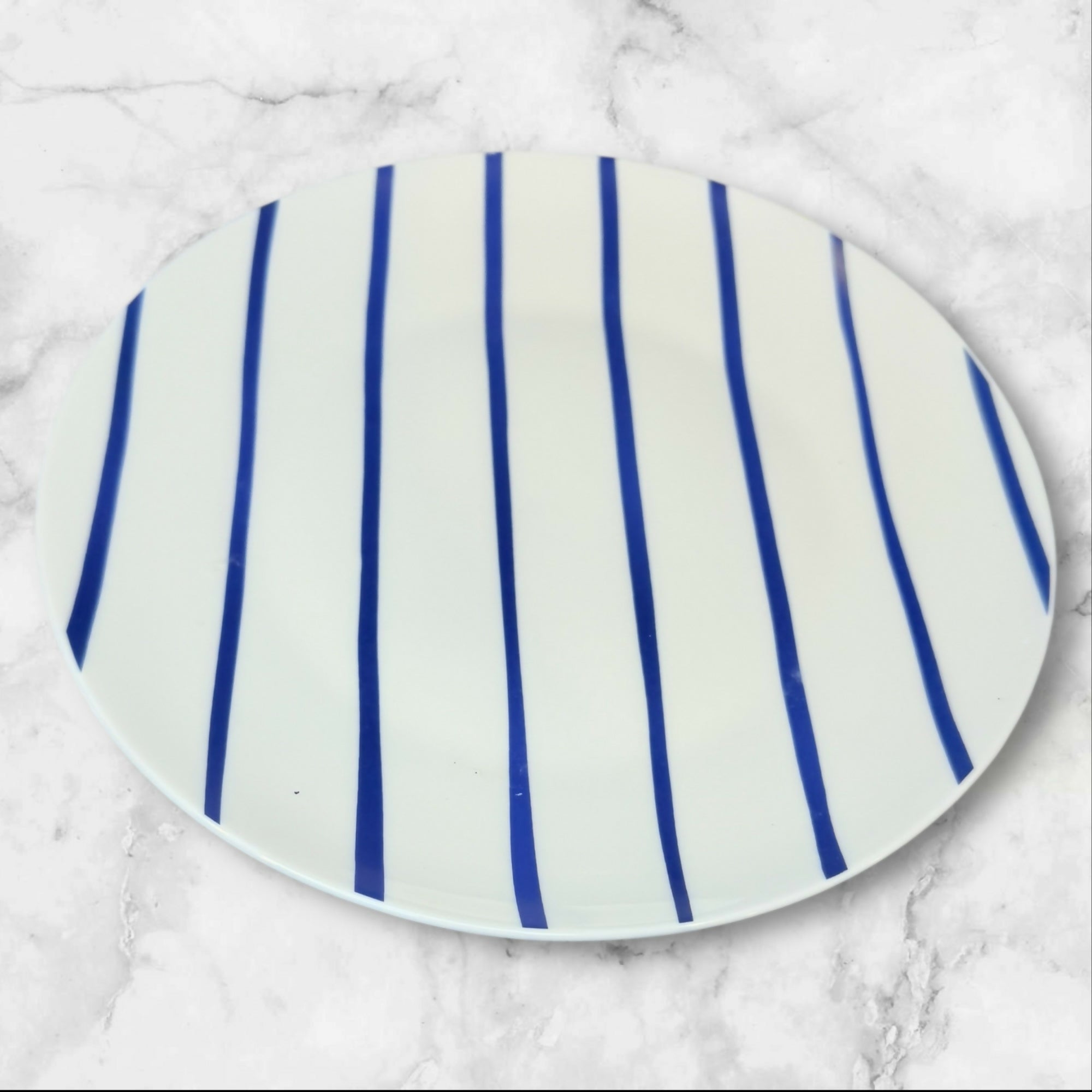 GAP Home Blue & White Assorted Pattern Salad Plates | Set of 4 | Excellent Condition