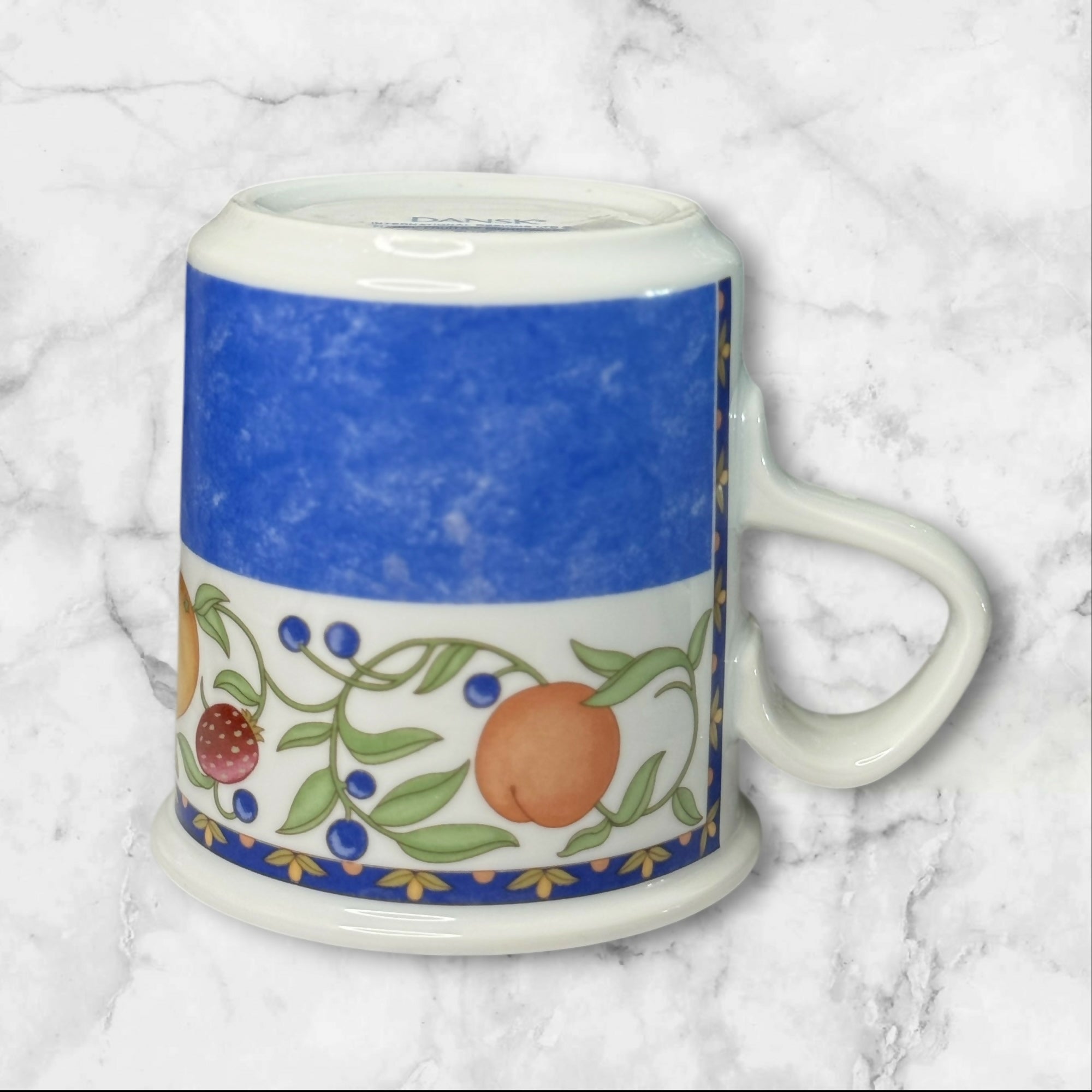 Dansk Fiance Fruits Mug & Kobenhavn Saucer Set | 2 Sets | Excellent Condition