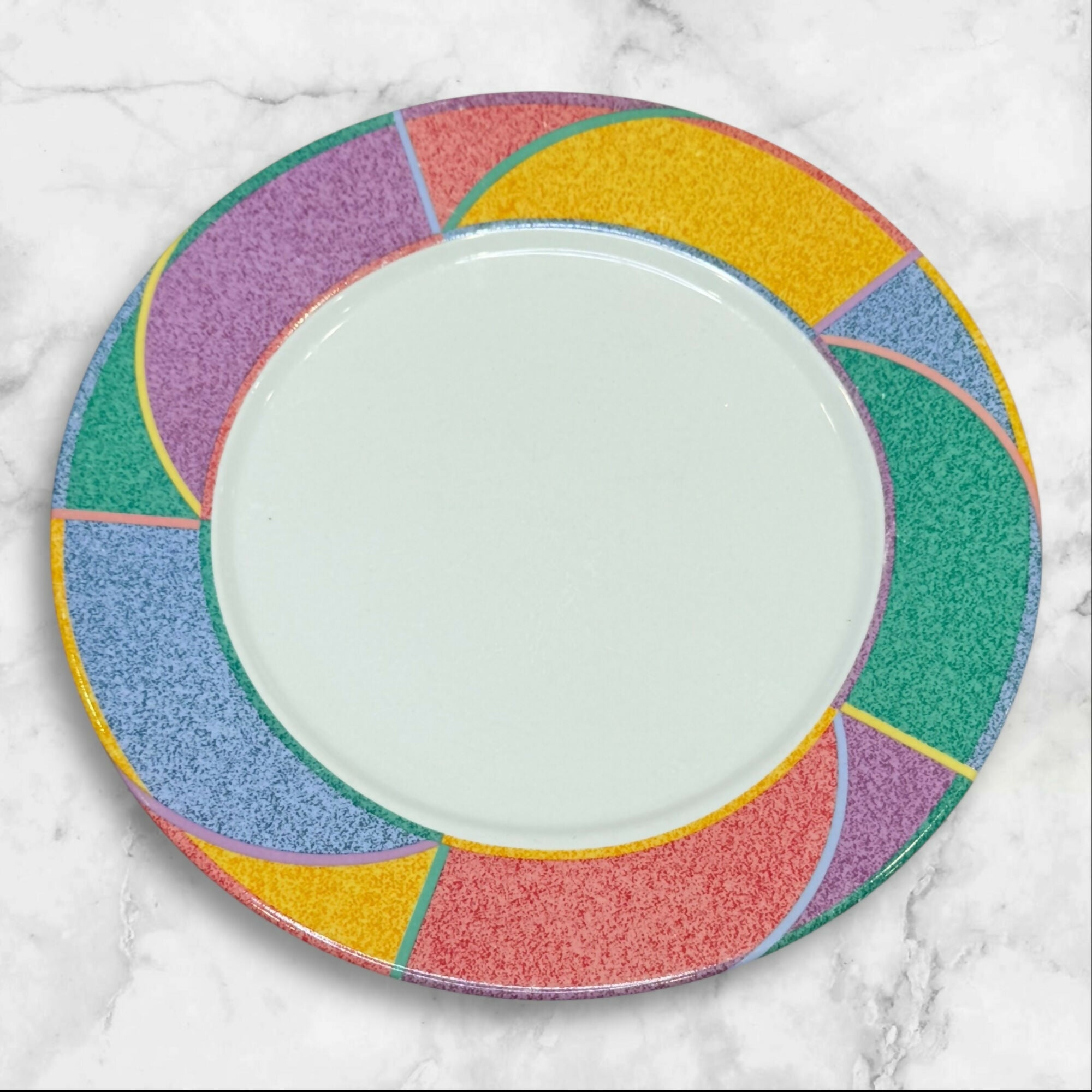 Mikasa Rhythm Dinner Plates | Set of 6 | Excellent Condition