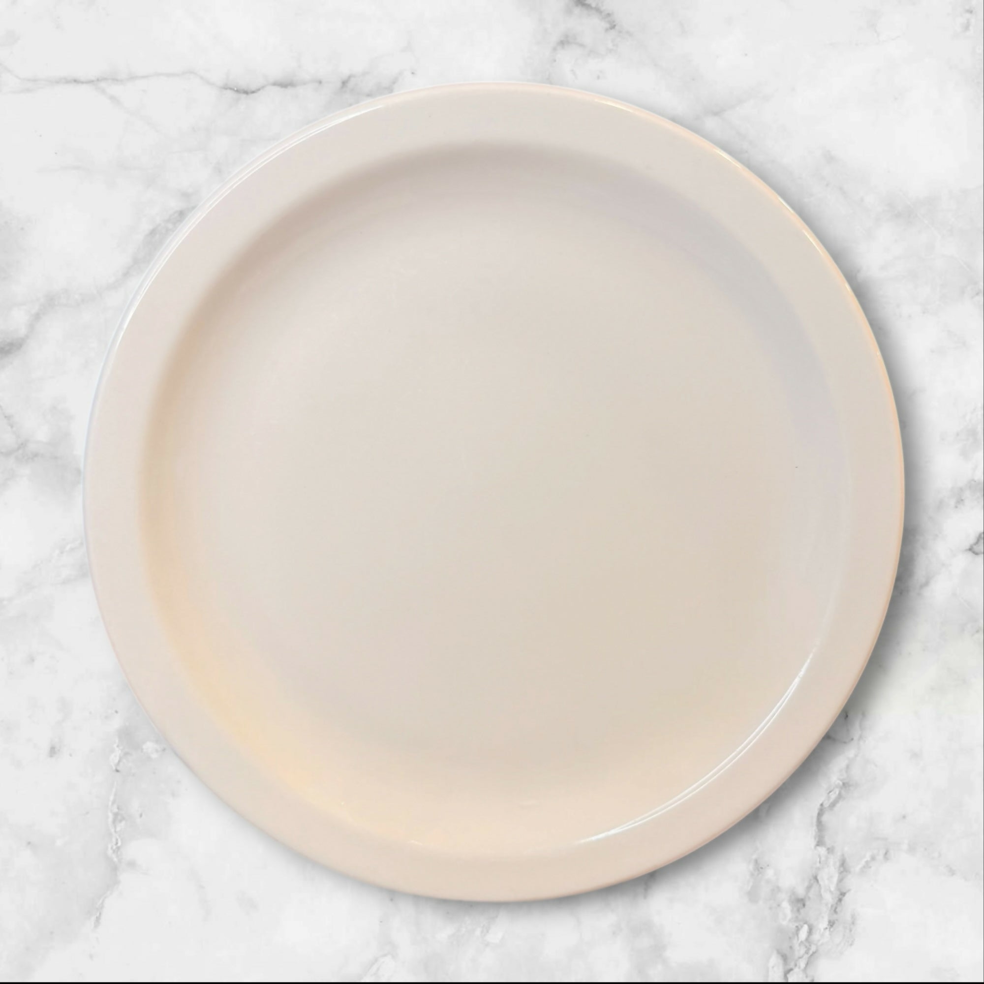 Buffalo China Ivory Dinner Plates Set of 4 Restaurant Ware Gently Used