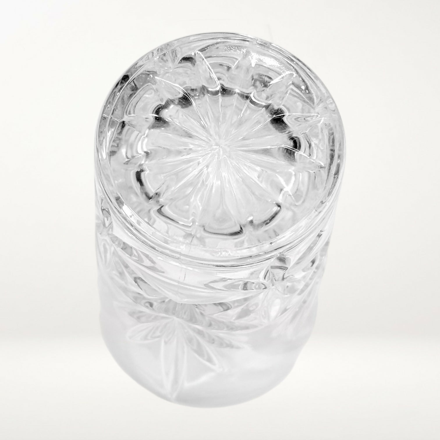 Princess House Royal Highlights Flat Tumblers | Set of 3 | Excellent Condition