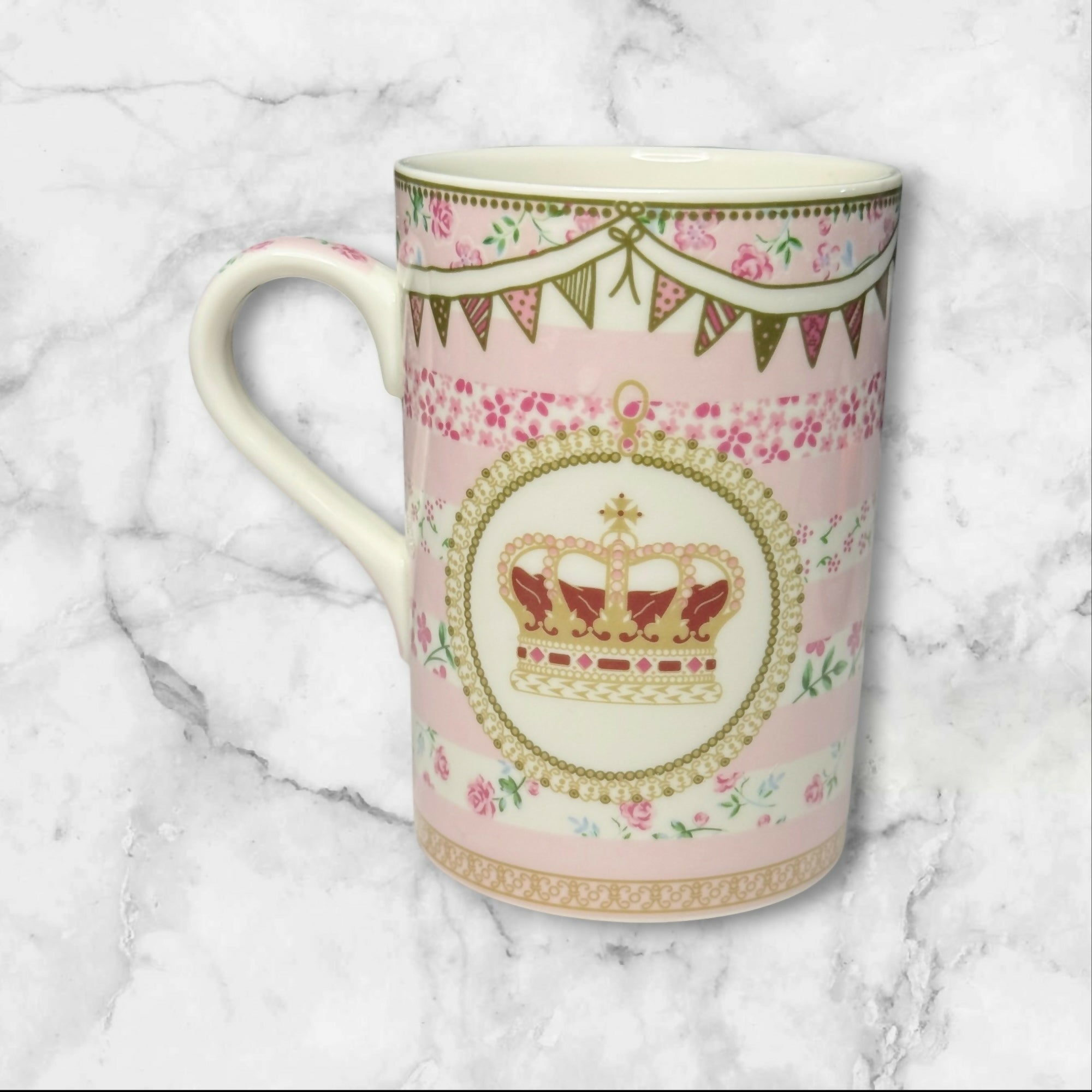 Queens by Churchill Jubilee Crown Mug | Fine China | Excellent Condition