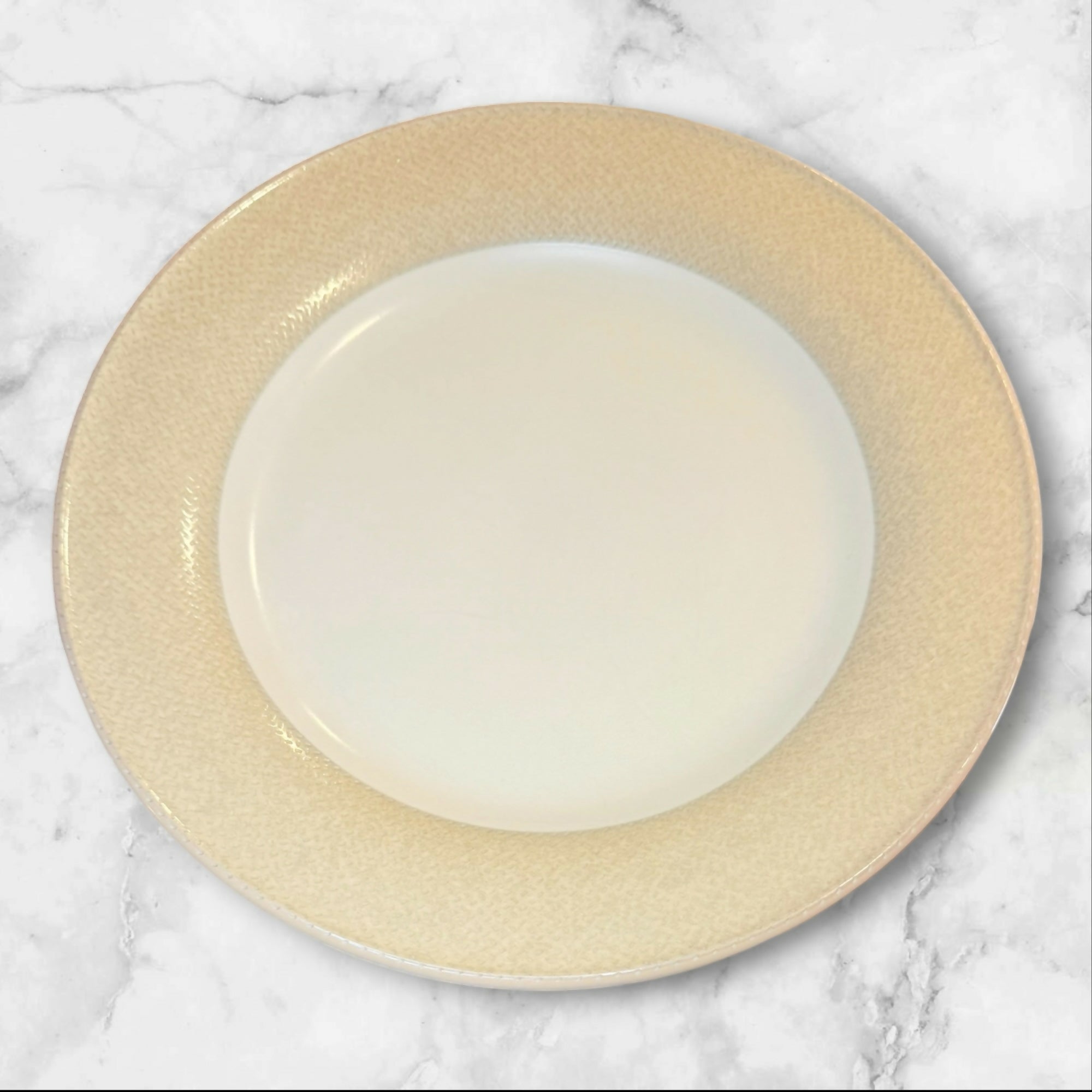 Noritake Safari Cream Dinner Plates | Set of 5 | Excellent Condition