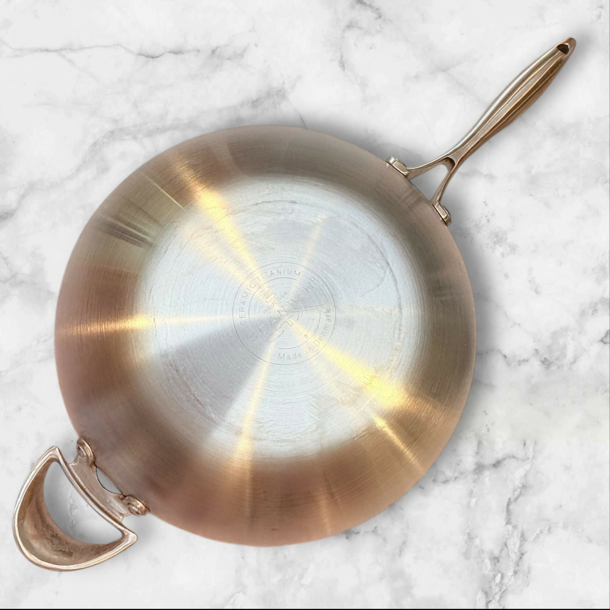 Scanpan CTX Stainless Steel Nonstick Wok w Helper Handle | Excellent