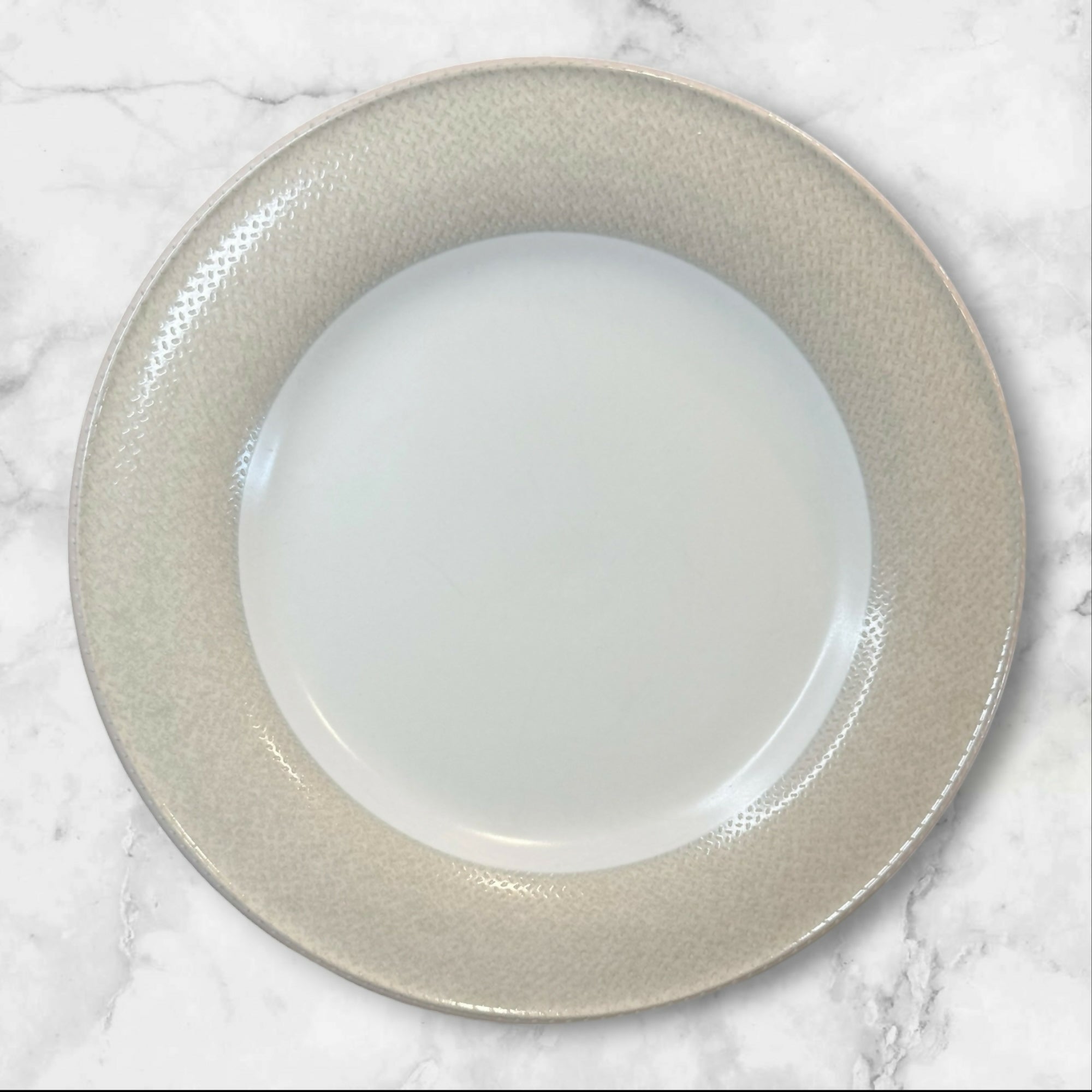 Noritake Safari Cream Dinner Plates | Set of 5 | Excellent Condition