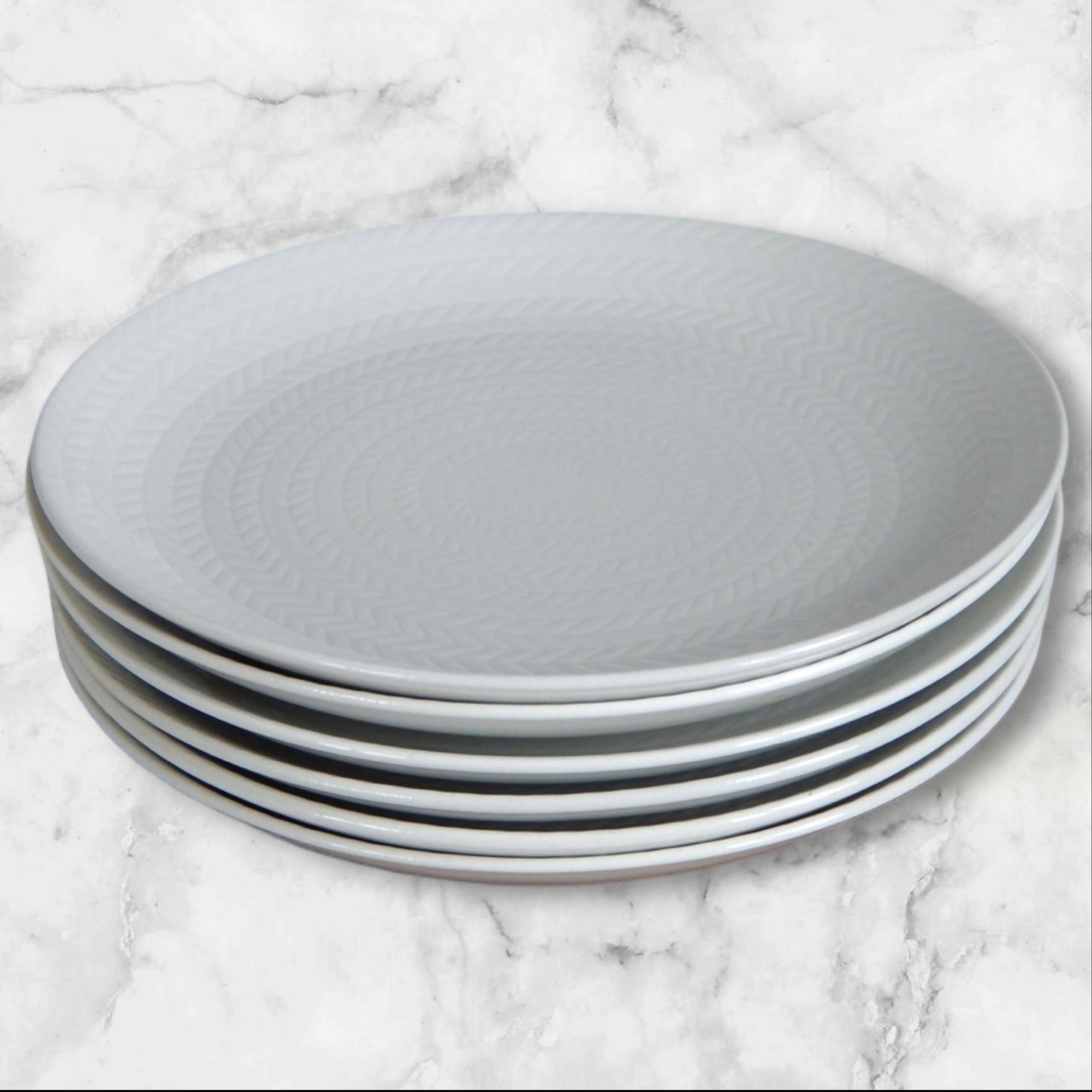 Rörstrand Sweden Porcelain Salad Plates | Set of 7 | Excellent Condition