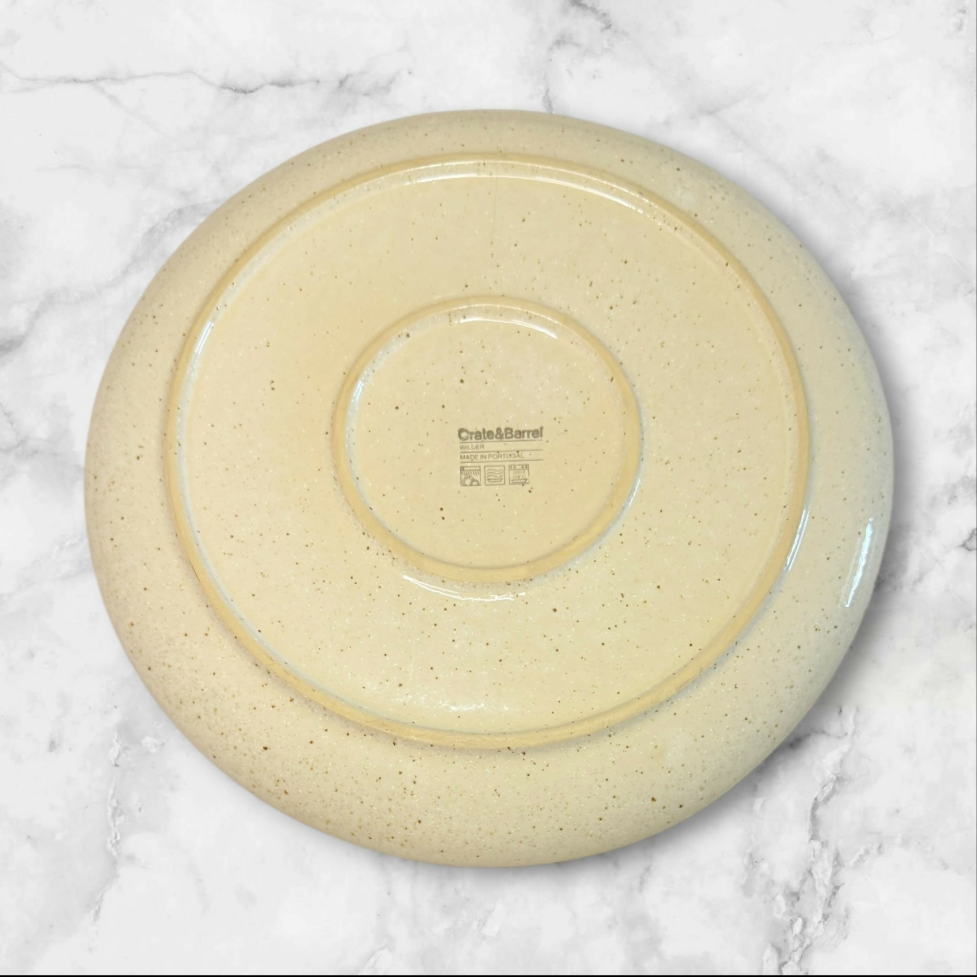 Crate & Barrel Wilder Dinner Plates | Set of 2 | Excellent Condition