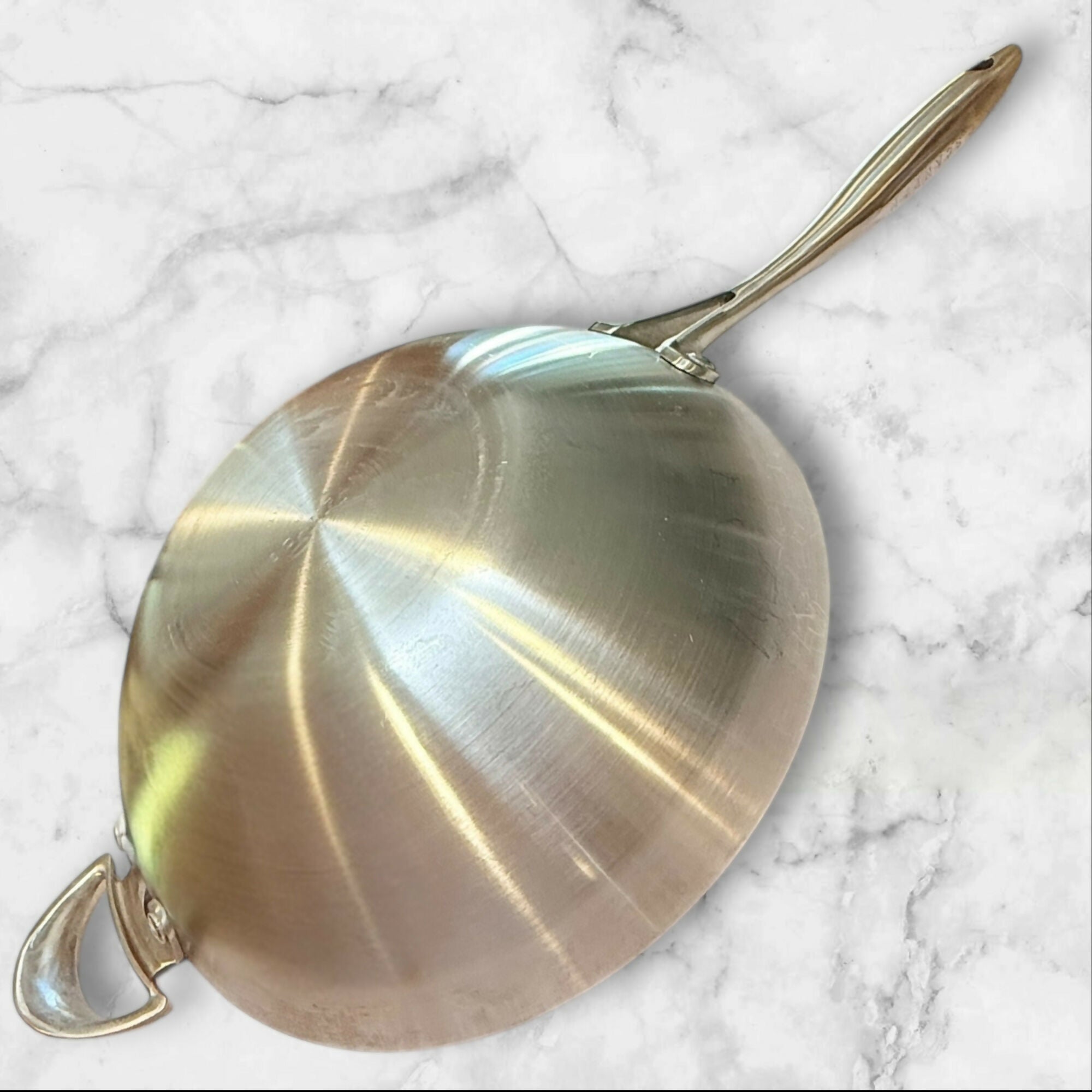 Scanpan CTX Stainless Steel Nonstick Wok w Helper Handle | Excellent
