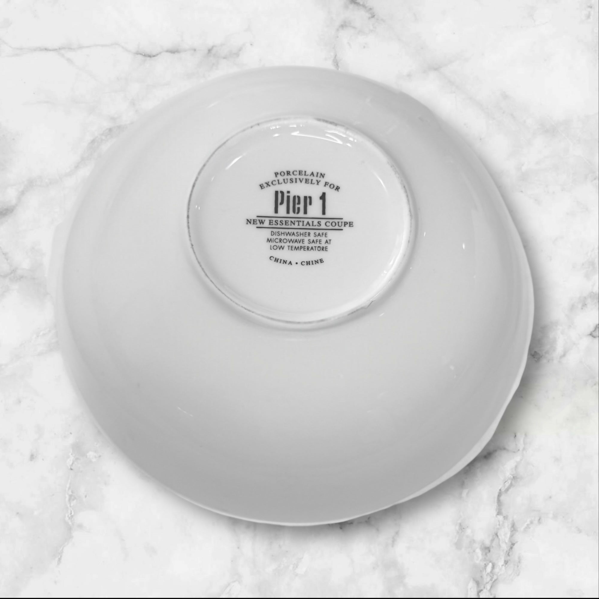 Pier 1 New Essentials Coupe Cereal Bowls | Set of 2 | Excellent Condition