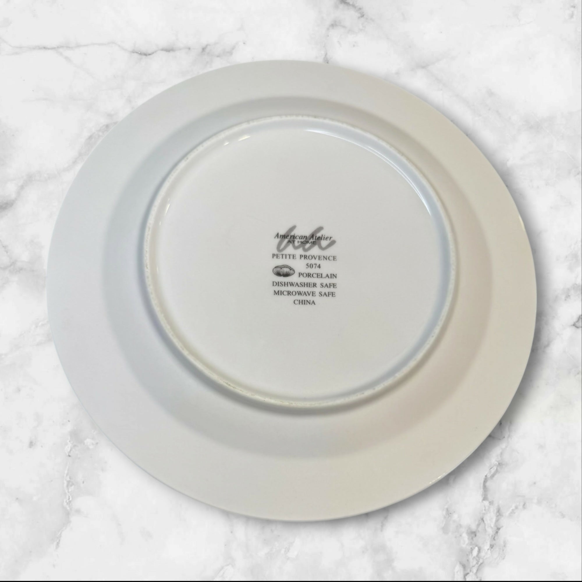 American Atelier Petite Provence Rooster Salad Plates | Set of 4 | Excellent