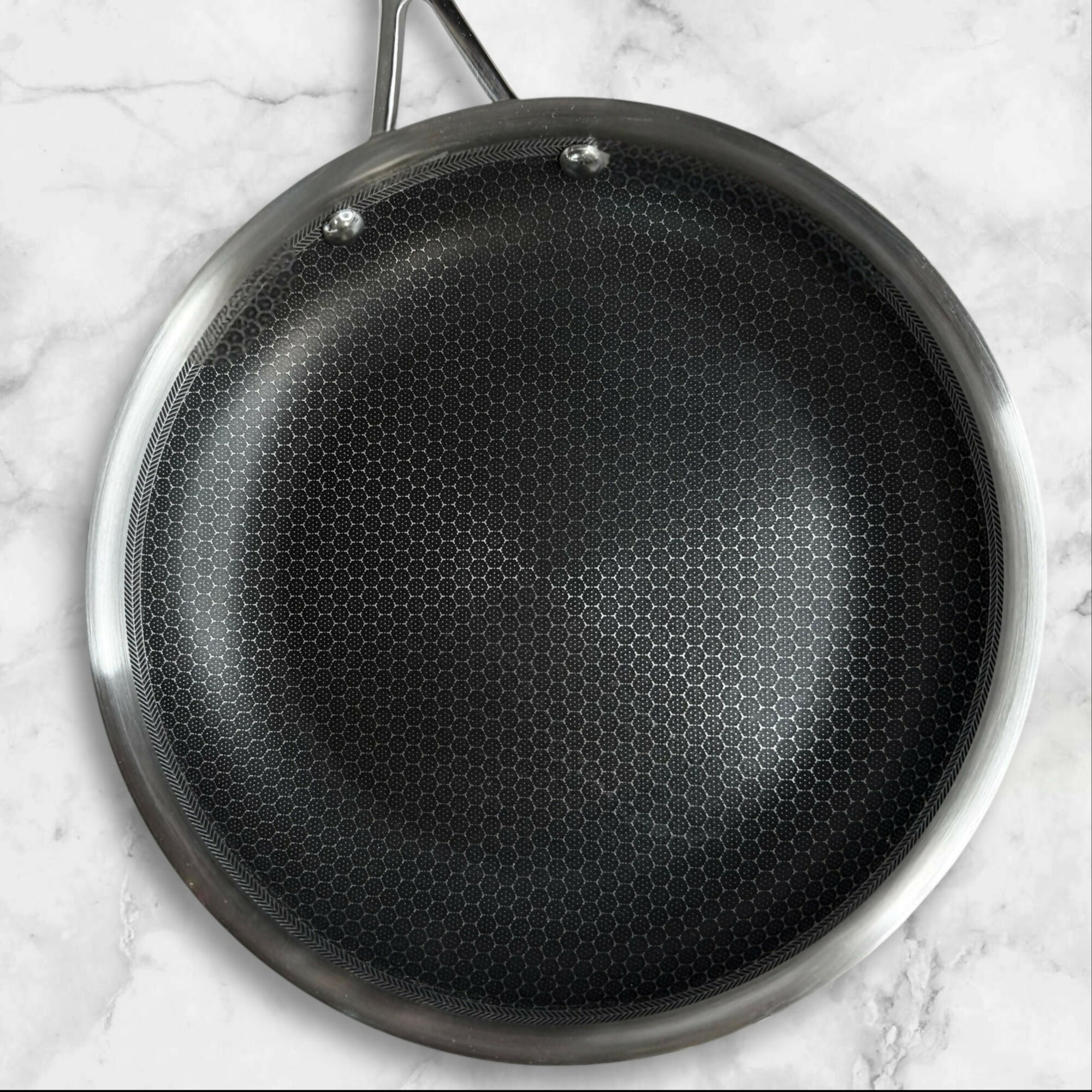 Henckels Paradigm Ceramic 10” Fry Pan | New Without Box | Stainless Steel