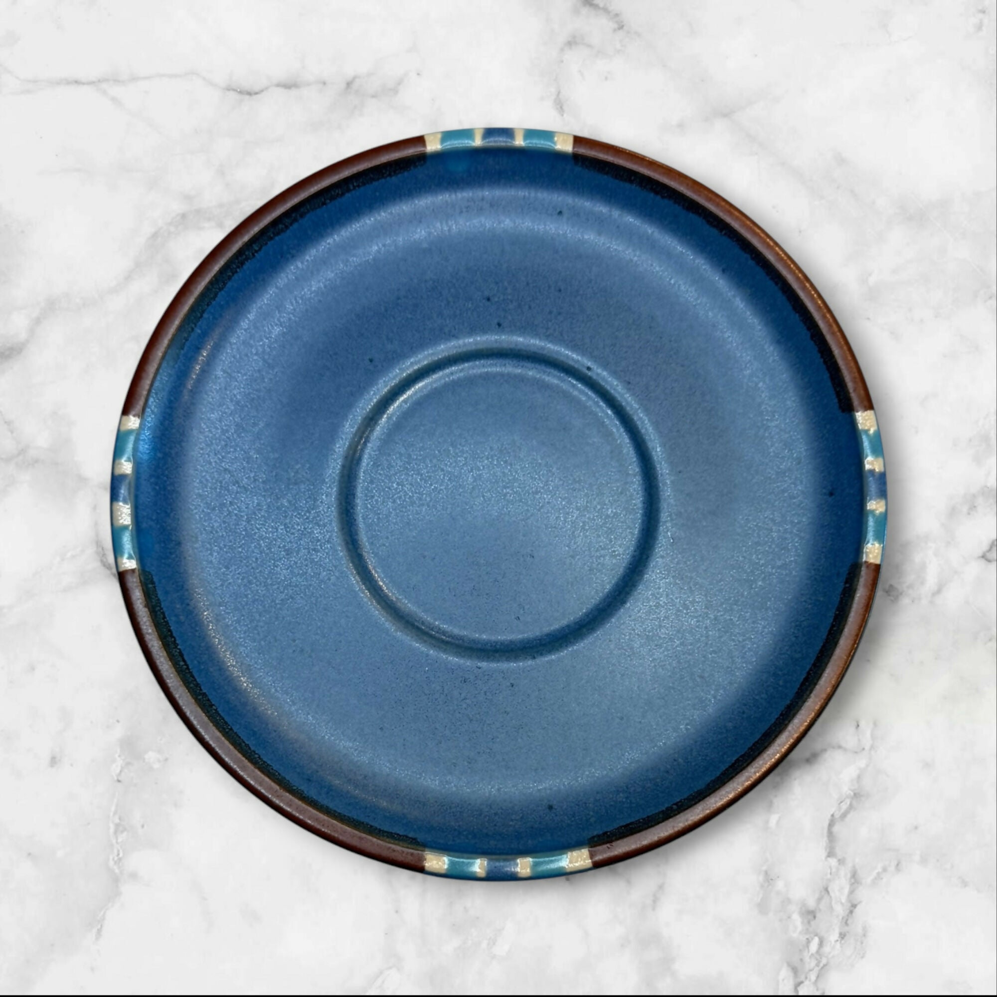 Dansk Mesa Sky Blue Creamer & Saucer Portugal | Gently Used