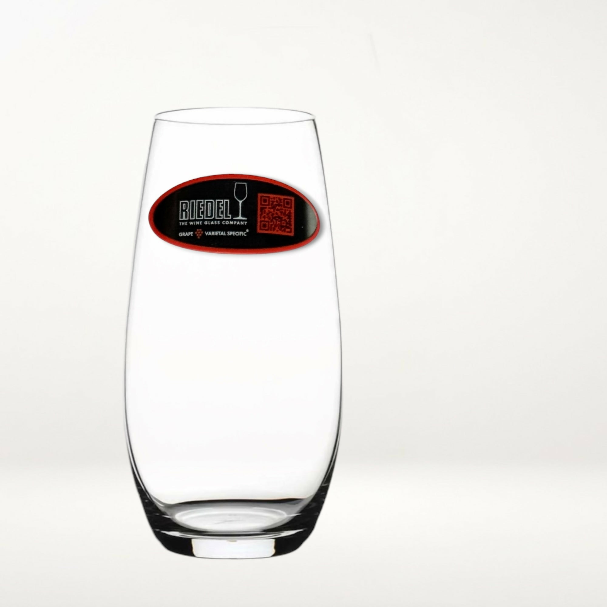 Riedel O Champagne Flutes Stemless Crystal Glasses Set of 2 Excellent