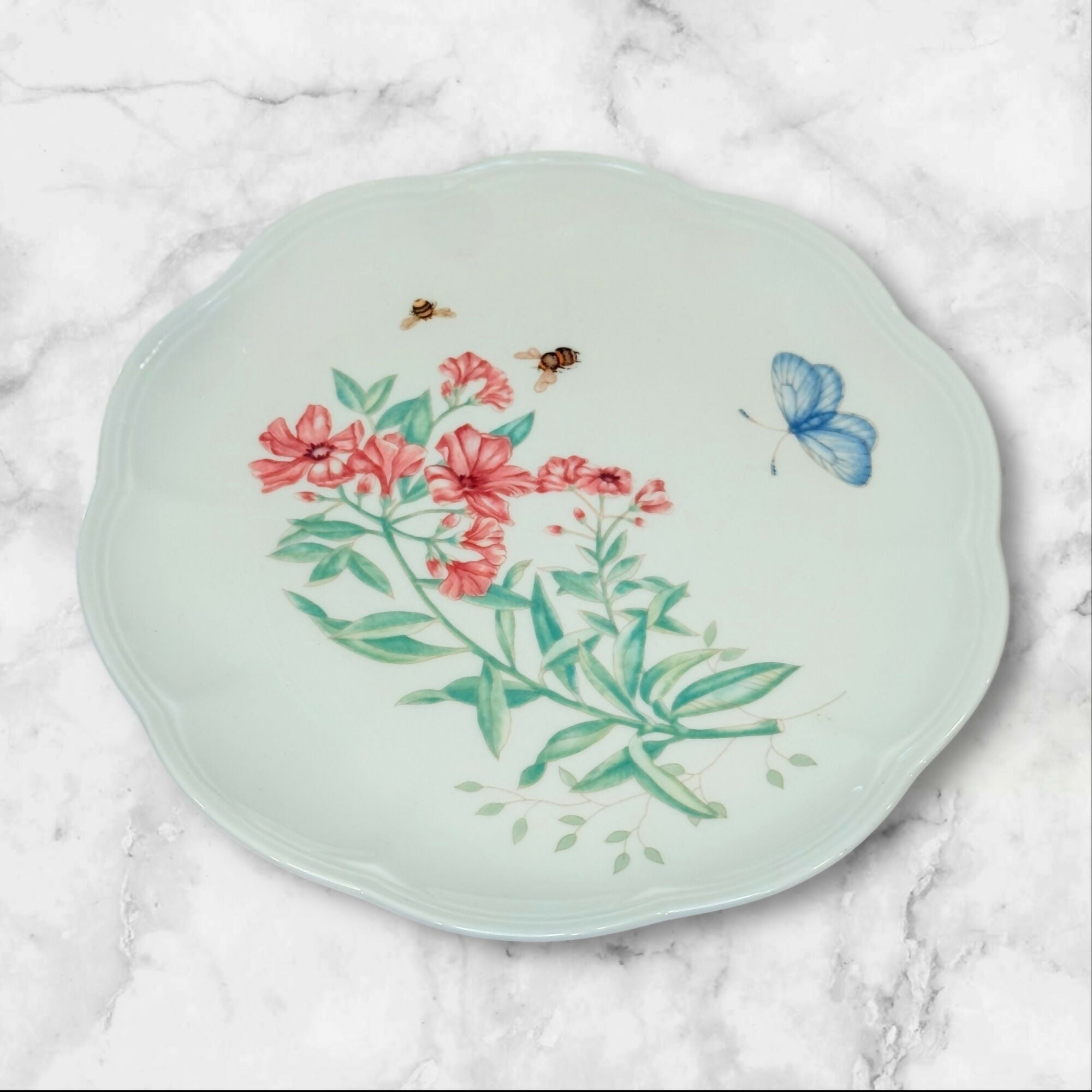 Lenox Butterfly Meadow Porcelain Dinnerware Set of 8 | Gently Used | Excellent