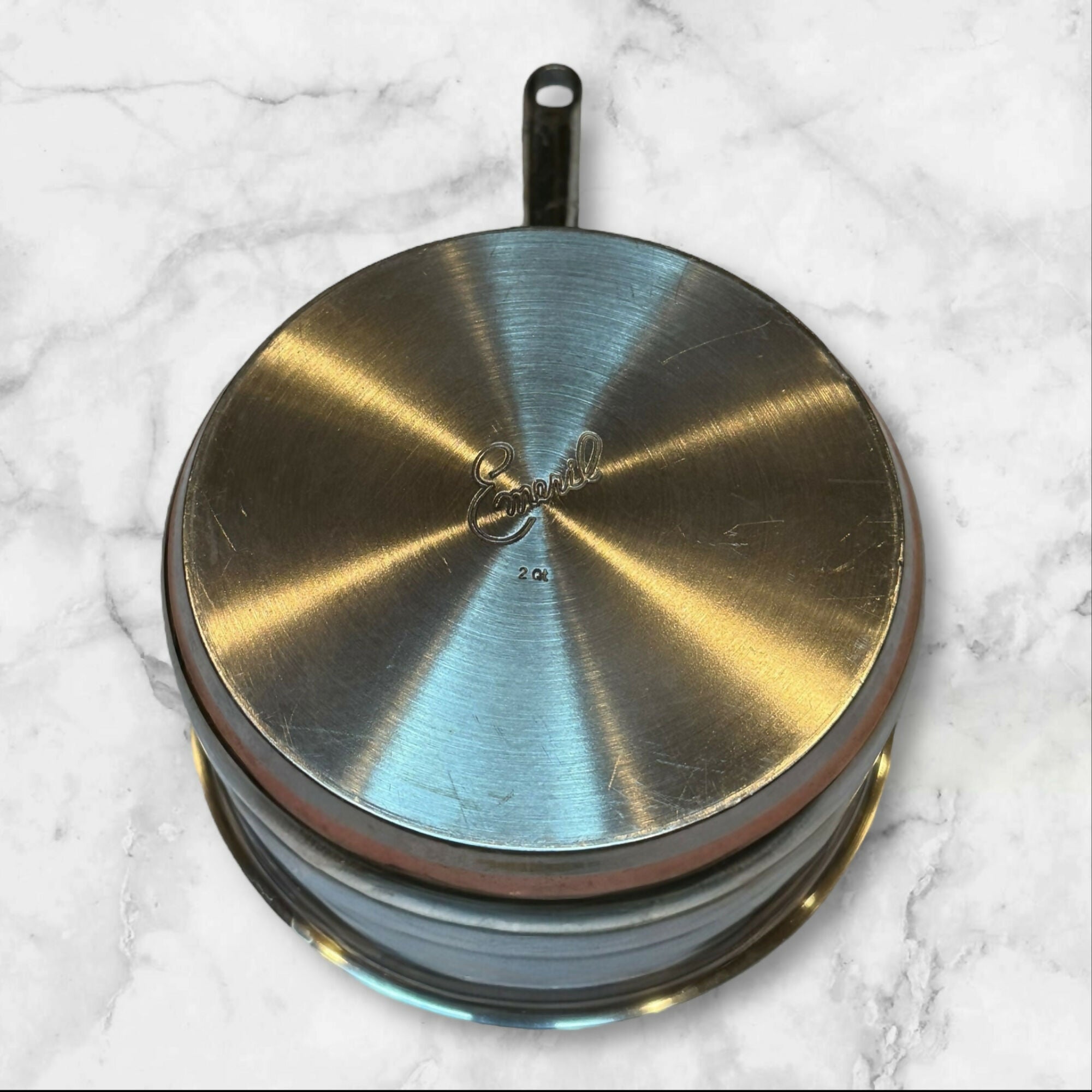 Emeril Copper Core Stainless Steel Saucepan 2 Qt | Used | Good Condition