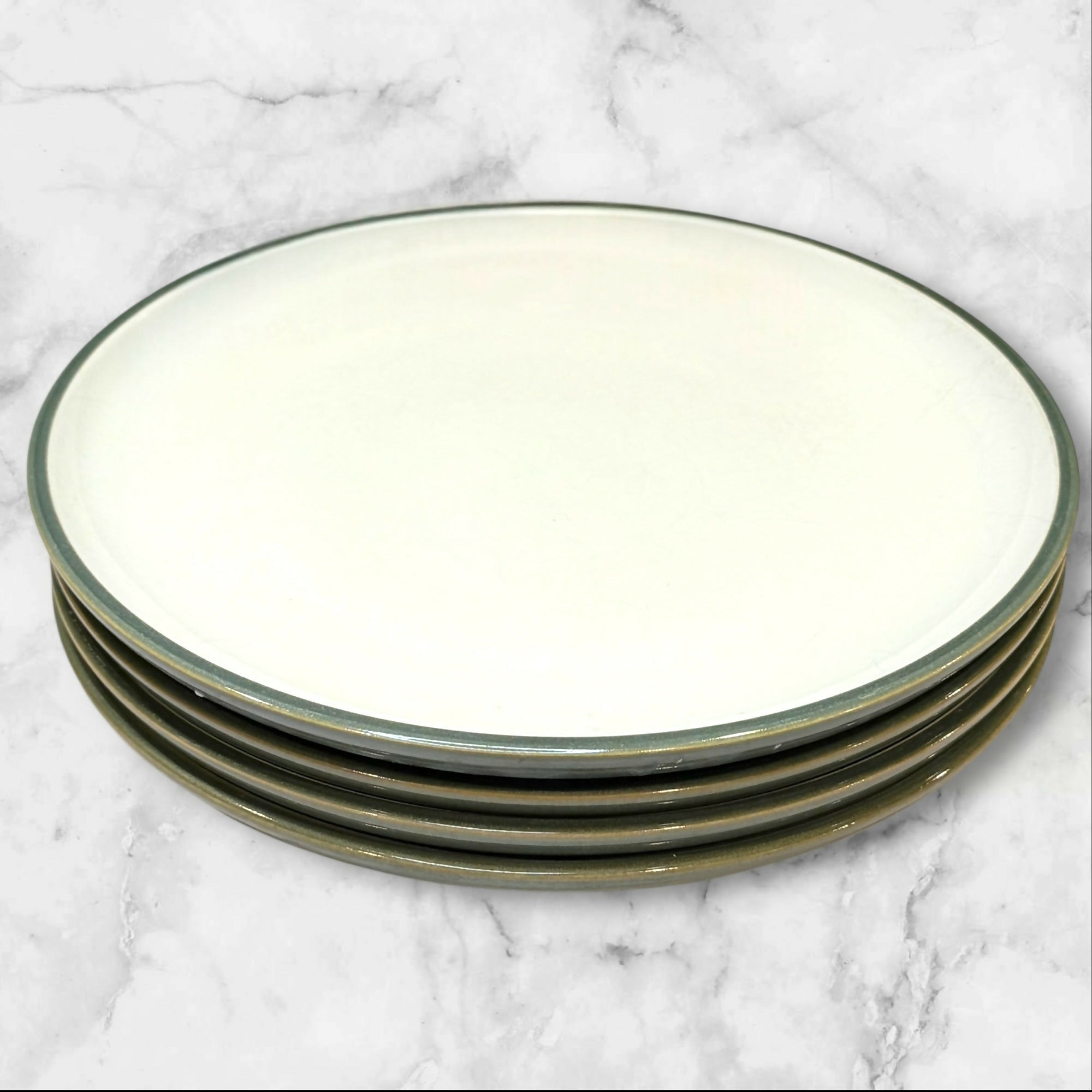 Dansk Plateau Green Dinner Plates | Set of 4 | Great Condition