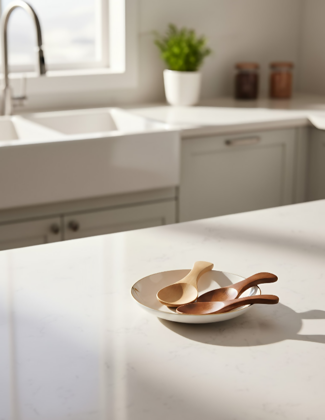 Anygleam Mixed Color 10 pcs Wooden Kitchen Spoon Kitchen Tableware