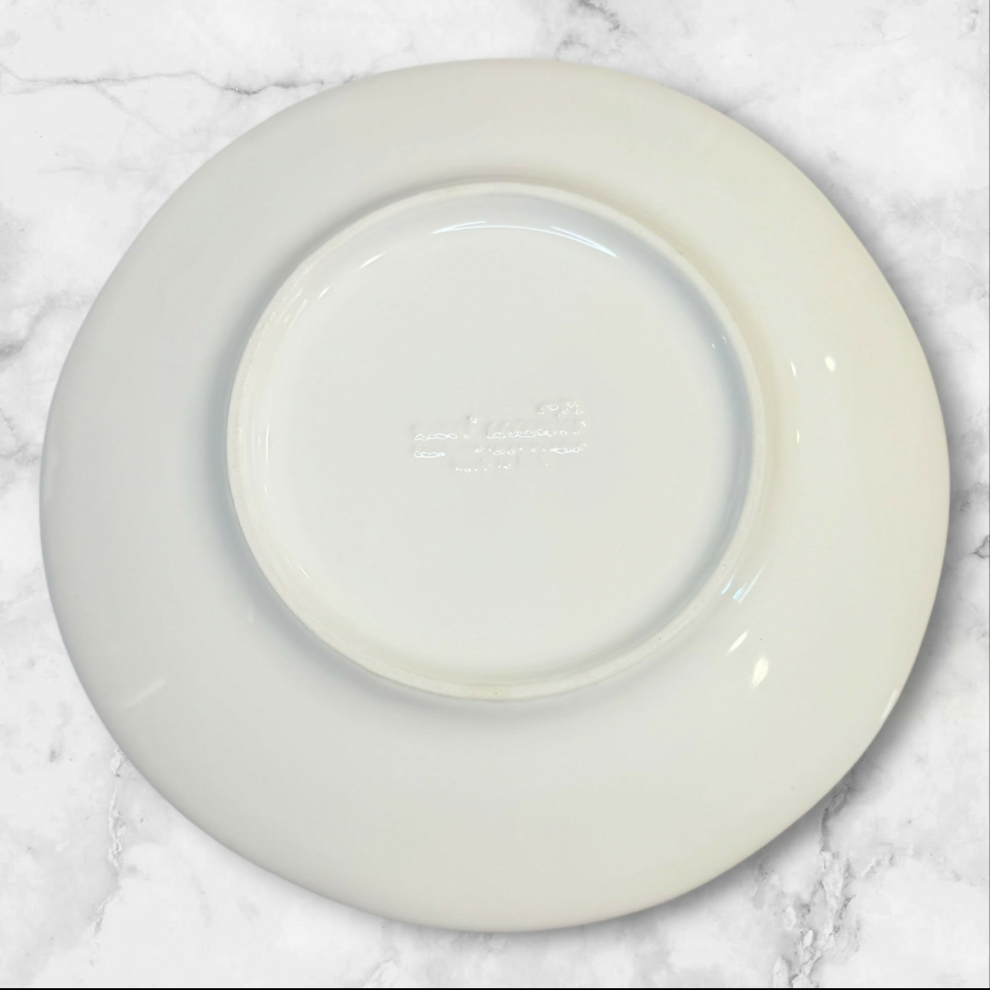 Sweet Ceramics SWZ1 White Dinner Plates | Set of 5 | Gently Used