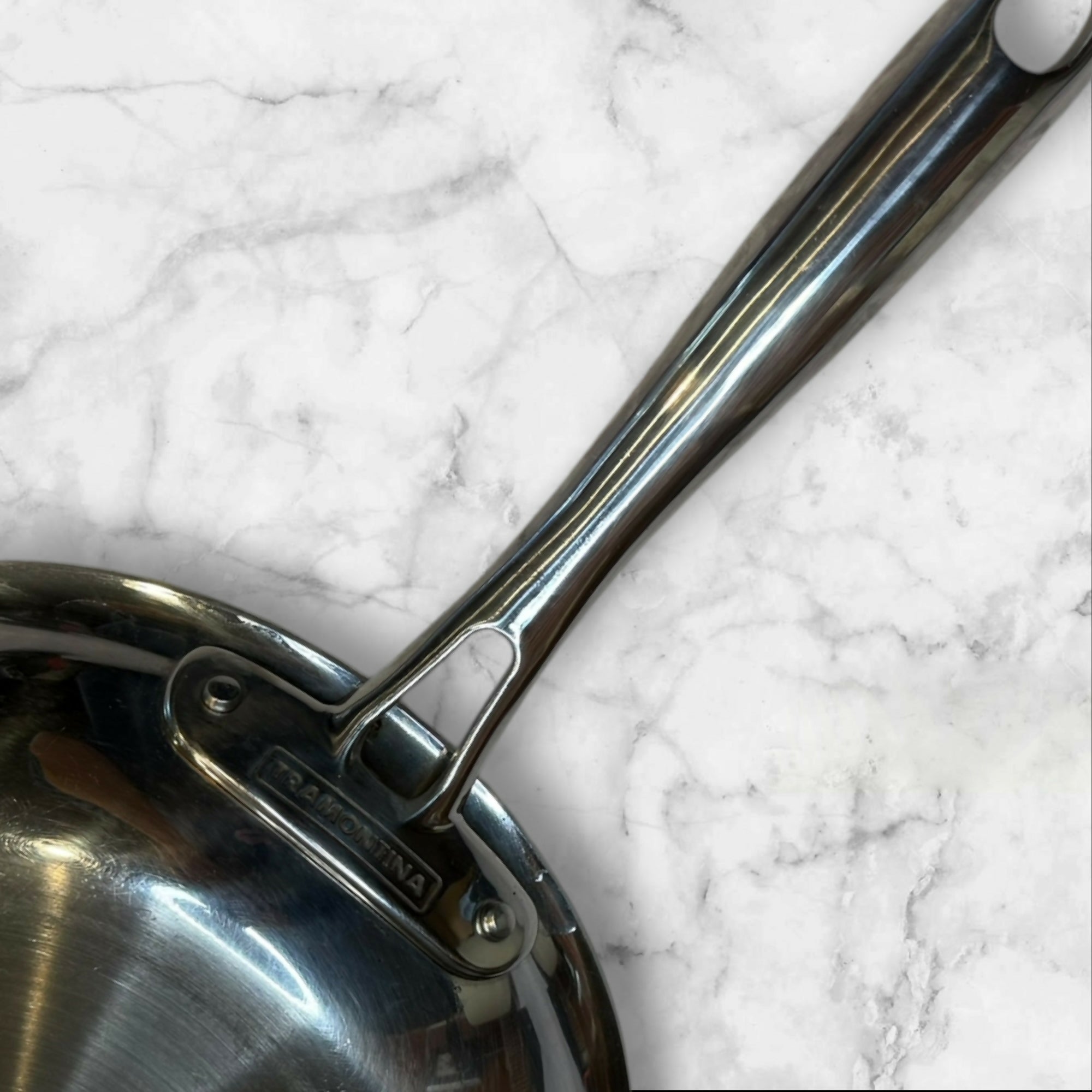 Tramontina Tri-Ply Clad 8 Inch Fry Pan | Gently Used | Stainless Steel