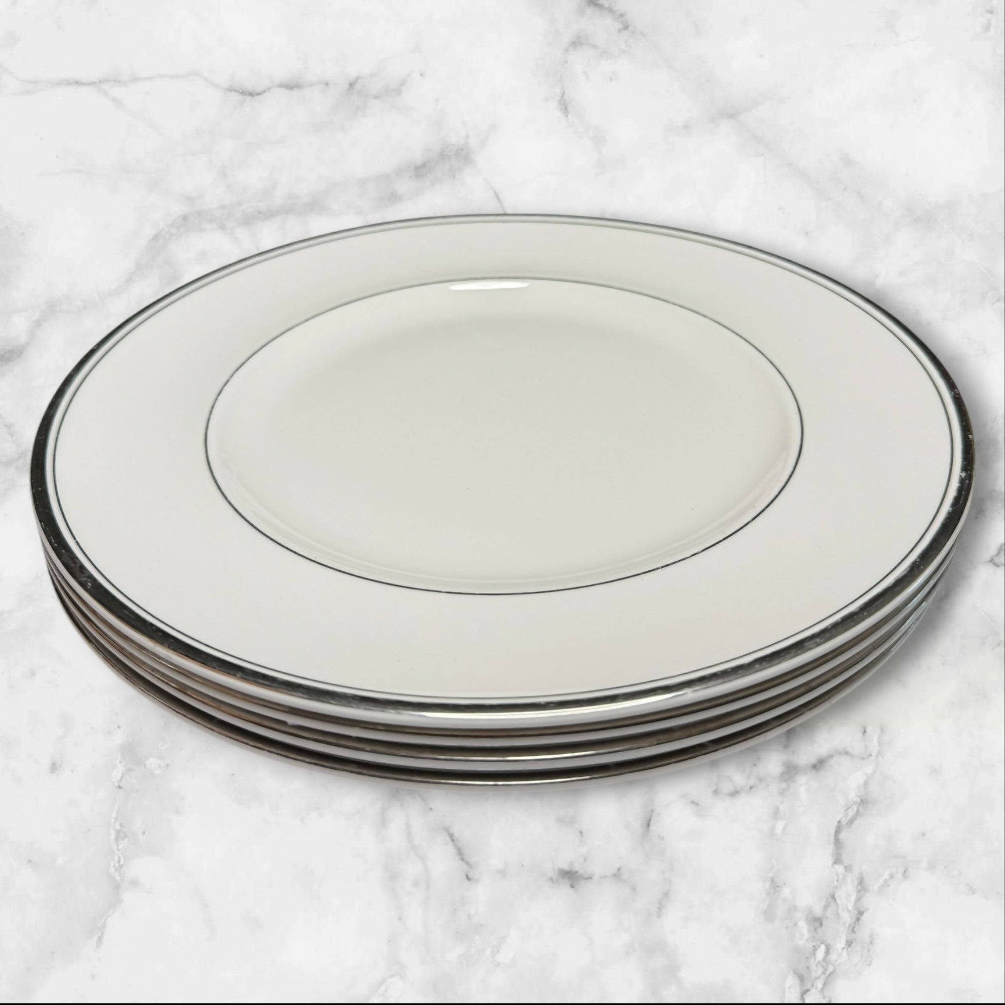 Royal Doulton Oxford New Romance Dinner Plates | Set of 4 | Good Condition