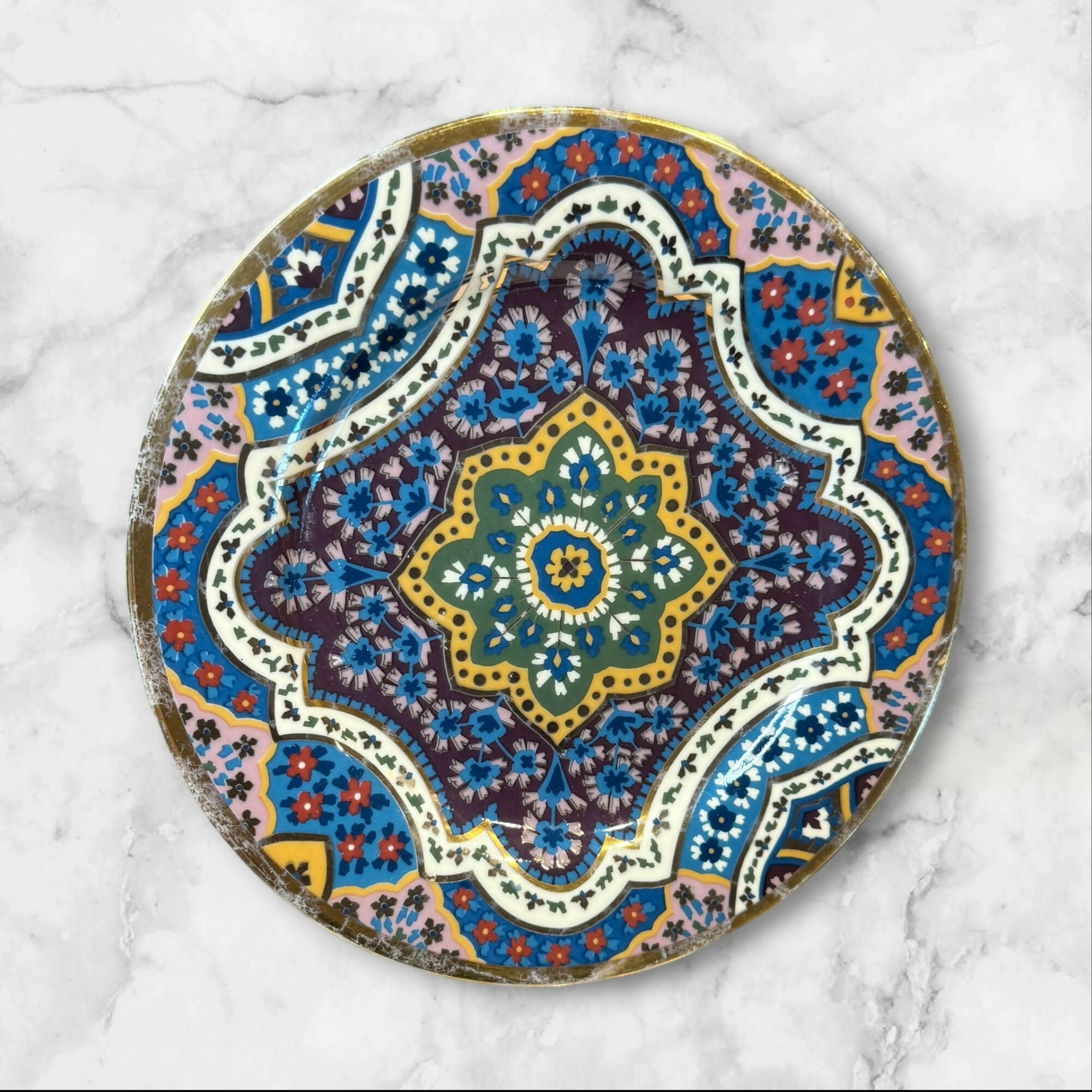 Royal Gallery Buffet Medallion Salad Plates | Set of 5 | Gently Used